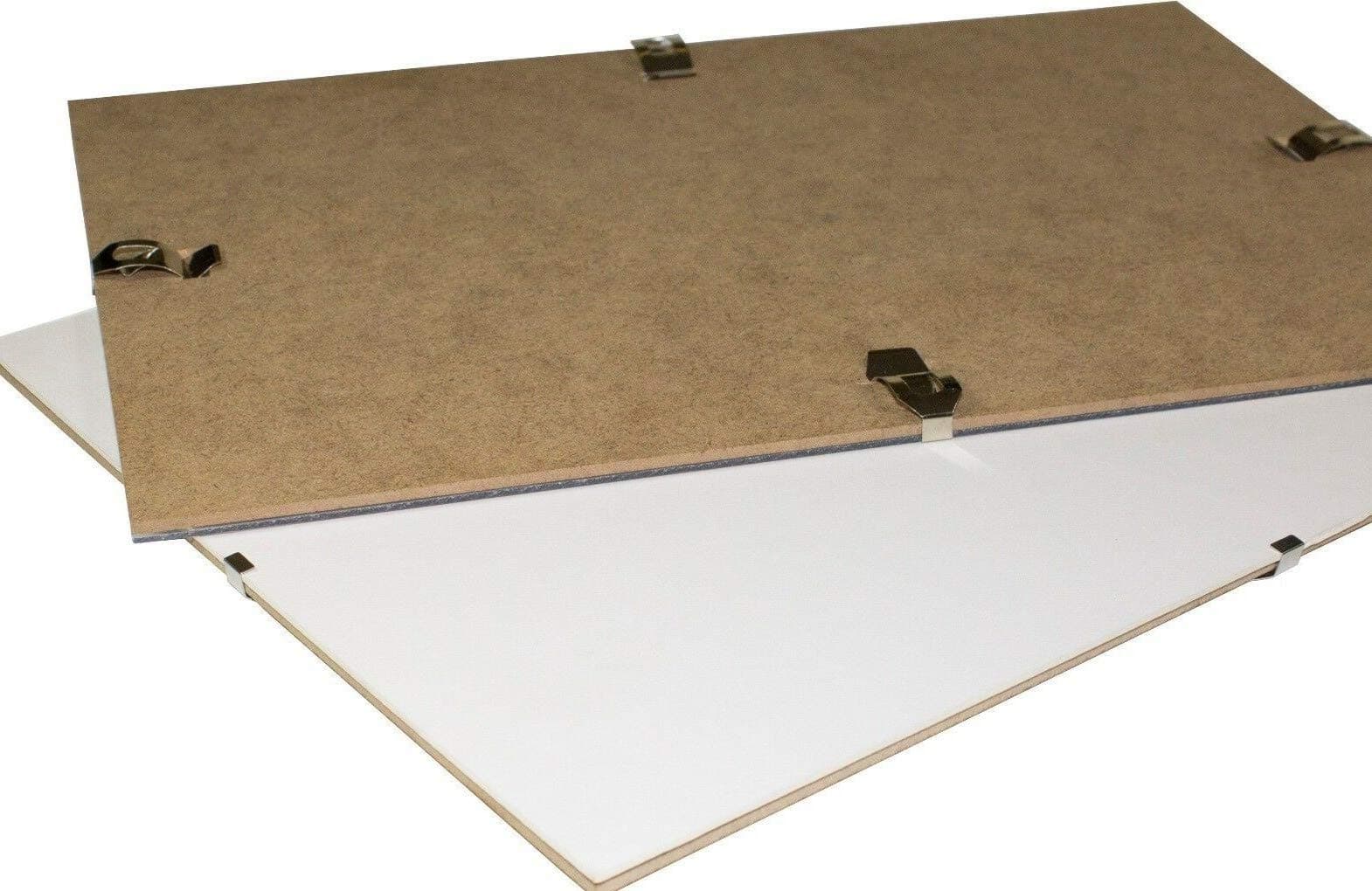 FRAMES BY POST Clip Frame, Picture Photo and Poster Frame,50 x 70 cm, Plastic Glass, Pack of 2