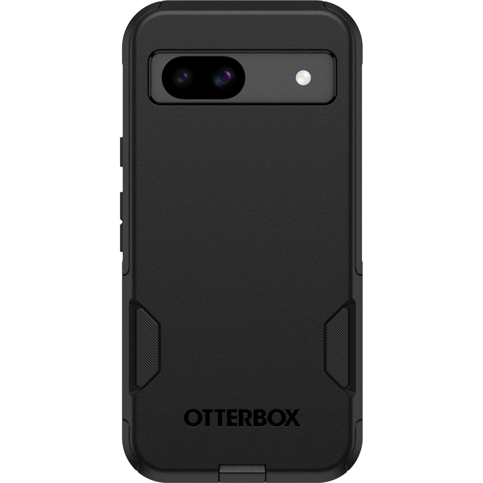 Google Pixel 8a Commuter Series Case - Black, Slim & Tough, Pocket-Friendly, with Port Protection