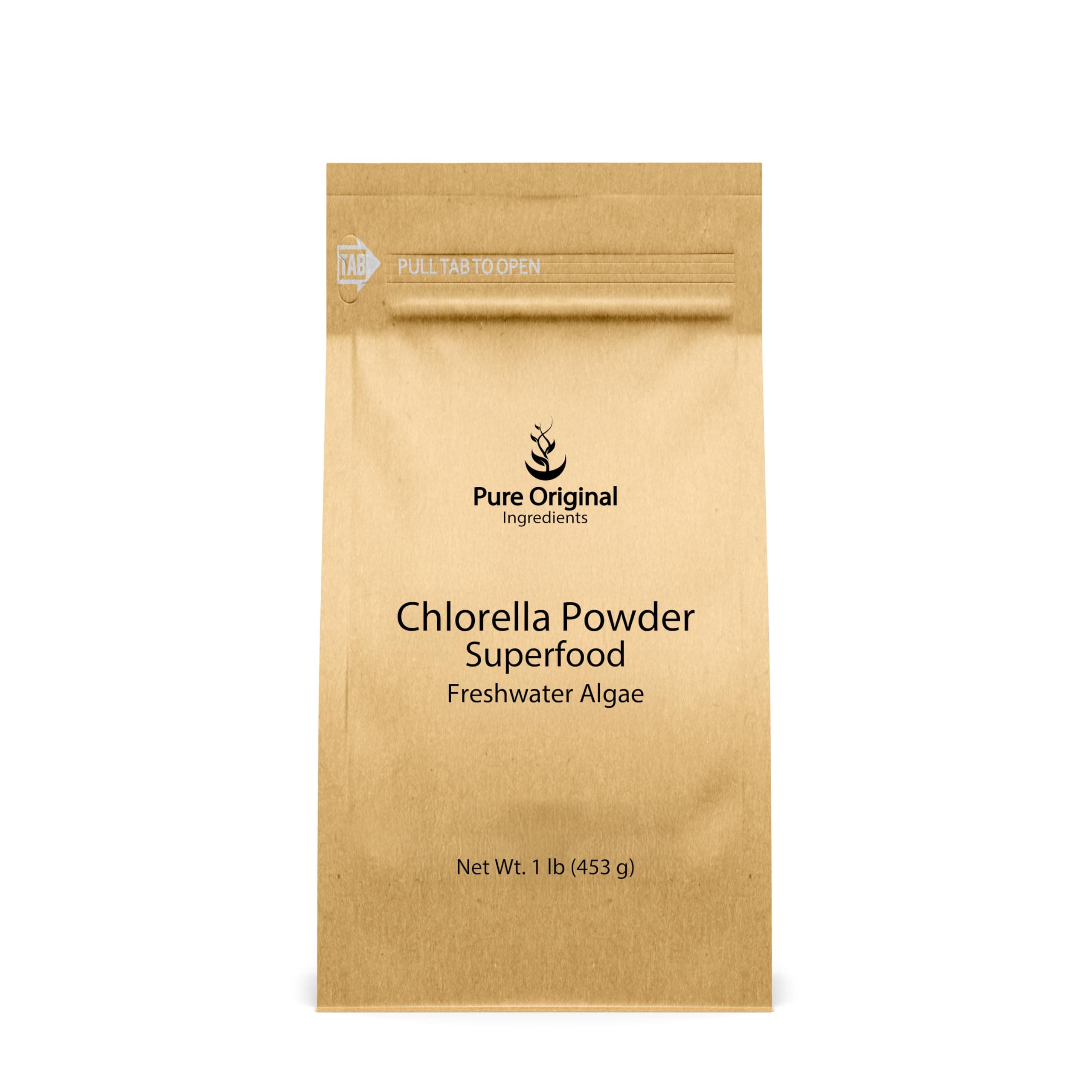PURE ORIGINAL INGREDIENTS Chlorella Powder (1 Pound)