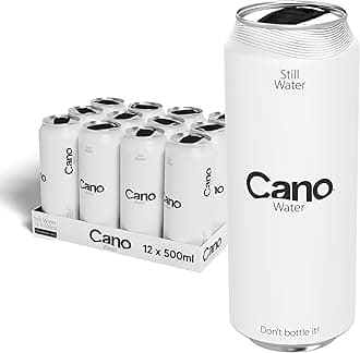 Still Multipack Cans (12 x 500ml), Resealable Lids, Natural Spring