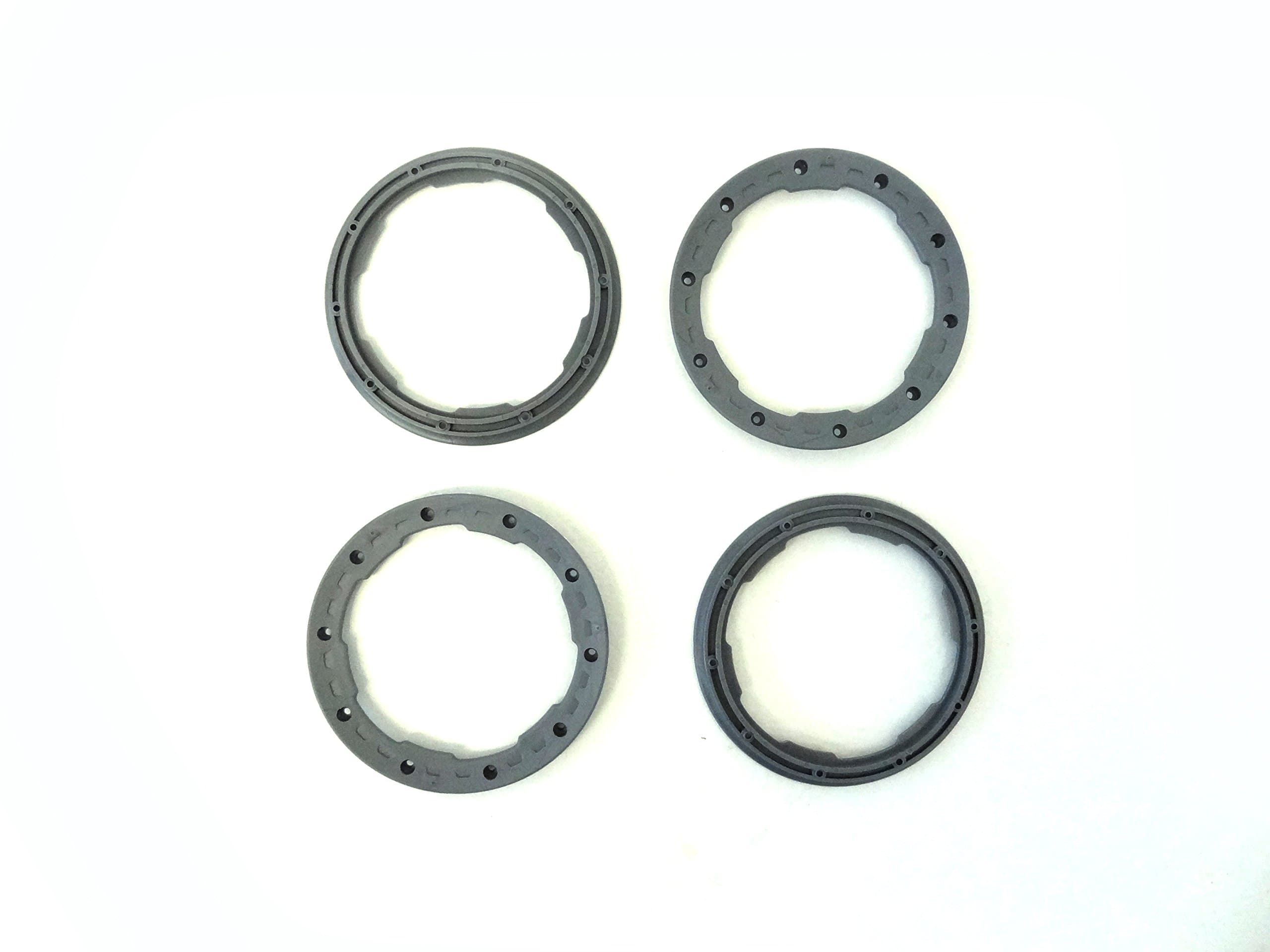 Gray Heavy Duty Plastic Beadlocks (set of 4)