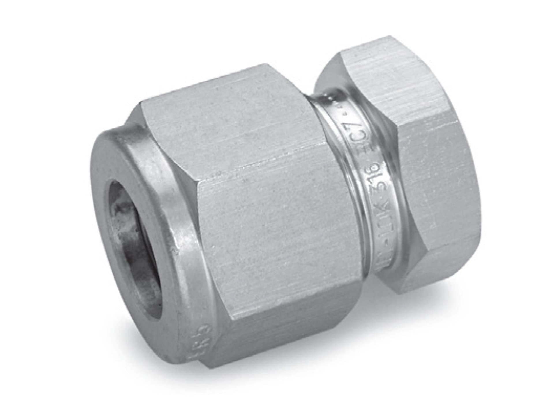 Ham-Let Stainless Steel 316 Let-Lok Compression Fitting, Cap, 1/16" Tube OD
