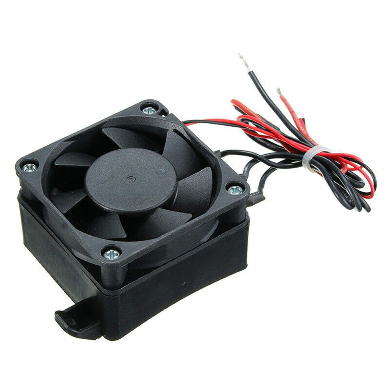 12V 100W Energy Saving Constant Temperature Heating Element Heaters for Car Small Space Heating Incubator(Black+Red)