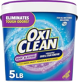 Odor Blasters Odor & Stain Remover Powder, Laundry Odor Eliminator, 5 Lbs