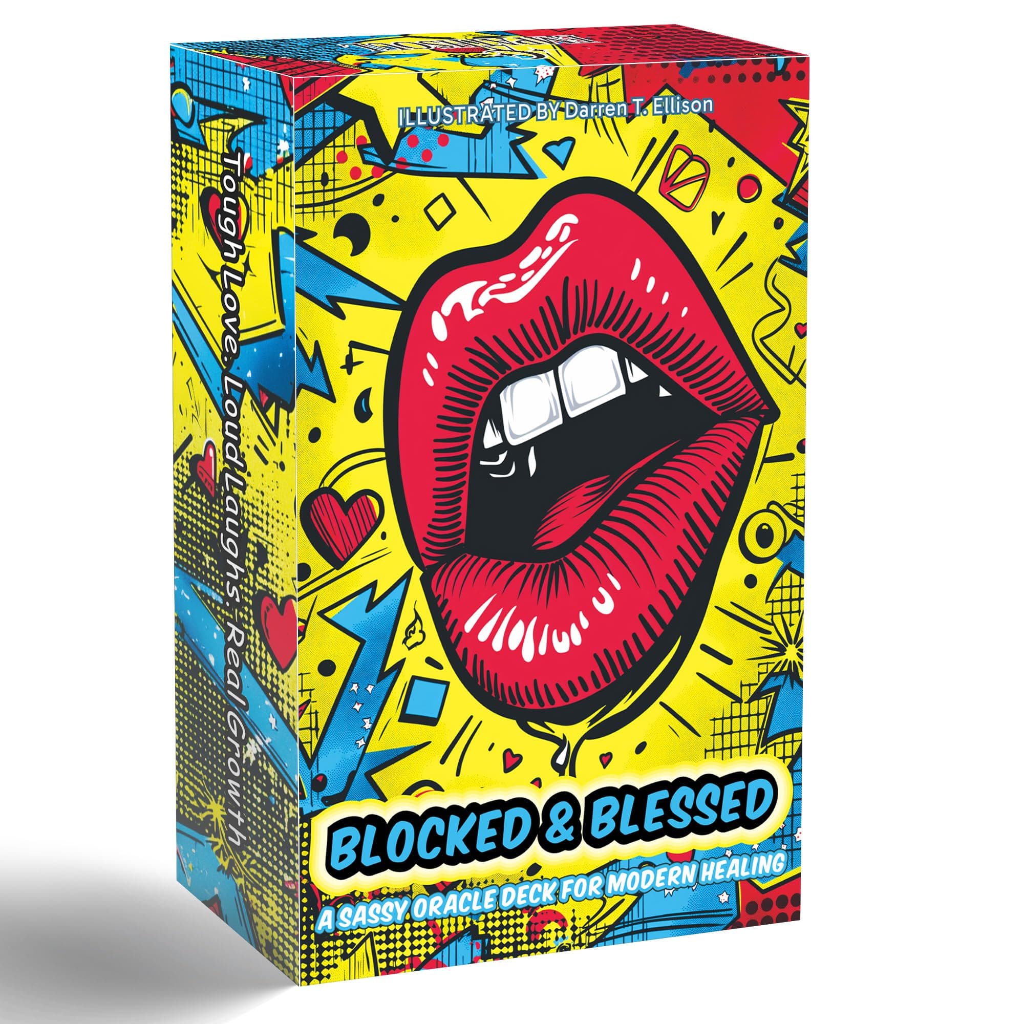 Oracle Cards Deck 54 Cards for Beginners, Sassy Relationship and Self Worth Oracle Cards with Blunt Messages, Healing Humor Oracle Deck for Clarity, Boundaries, Self Love and Emotional Growth