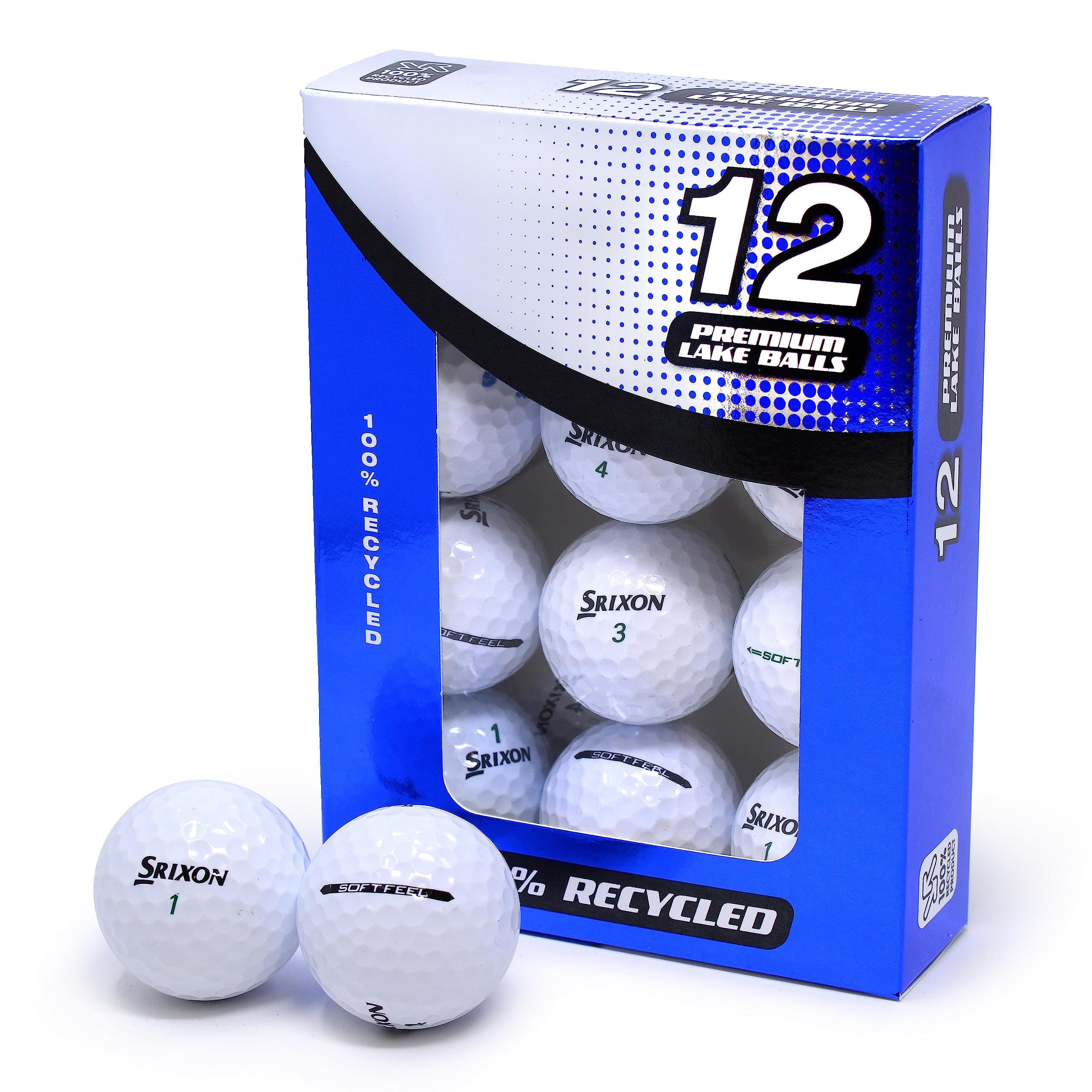 Second Chance Srixon Soft Feel Premium Lake Golf Balls (Grade A)