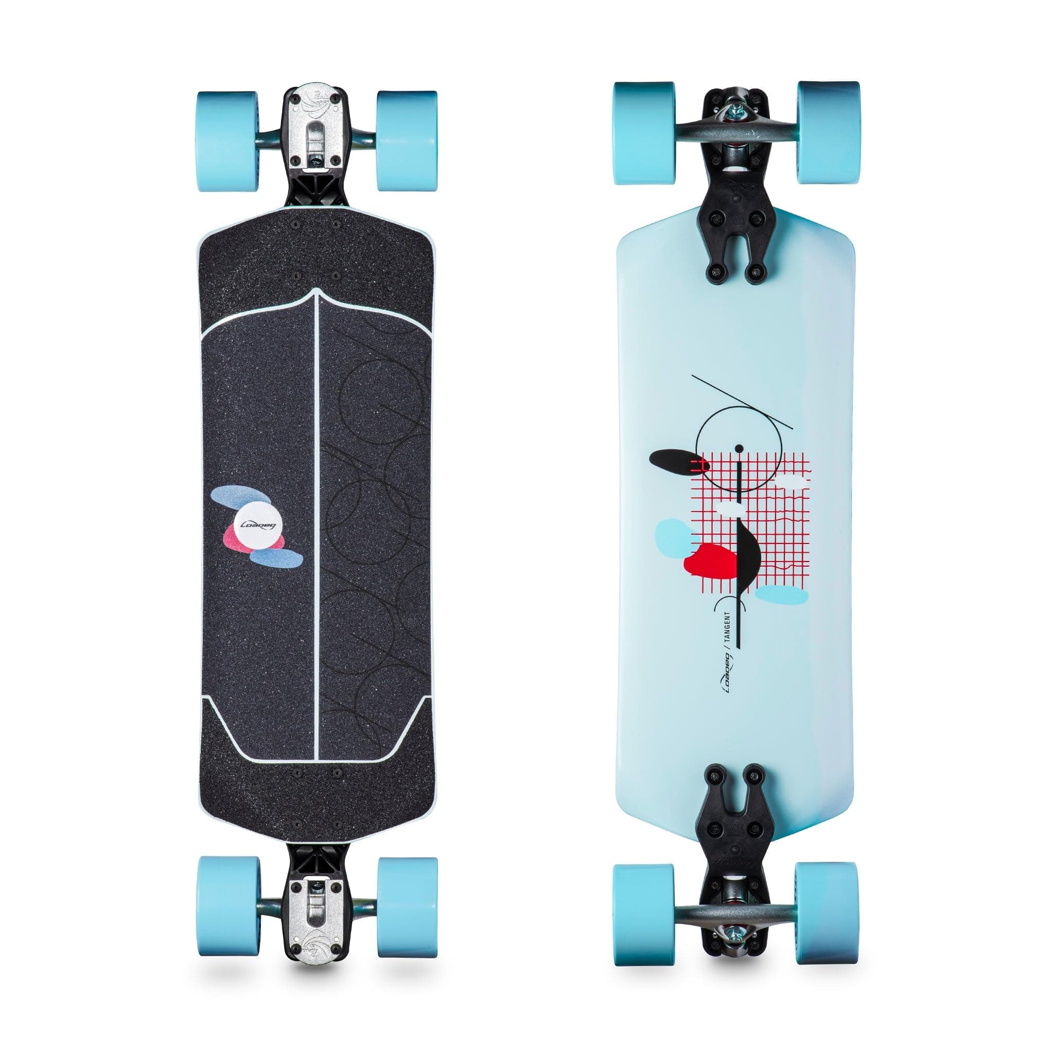 Tangent Longboard Commuting Cruising Skateboard
