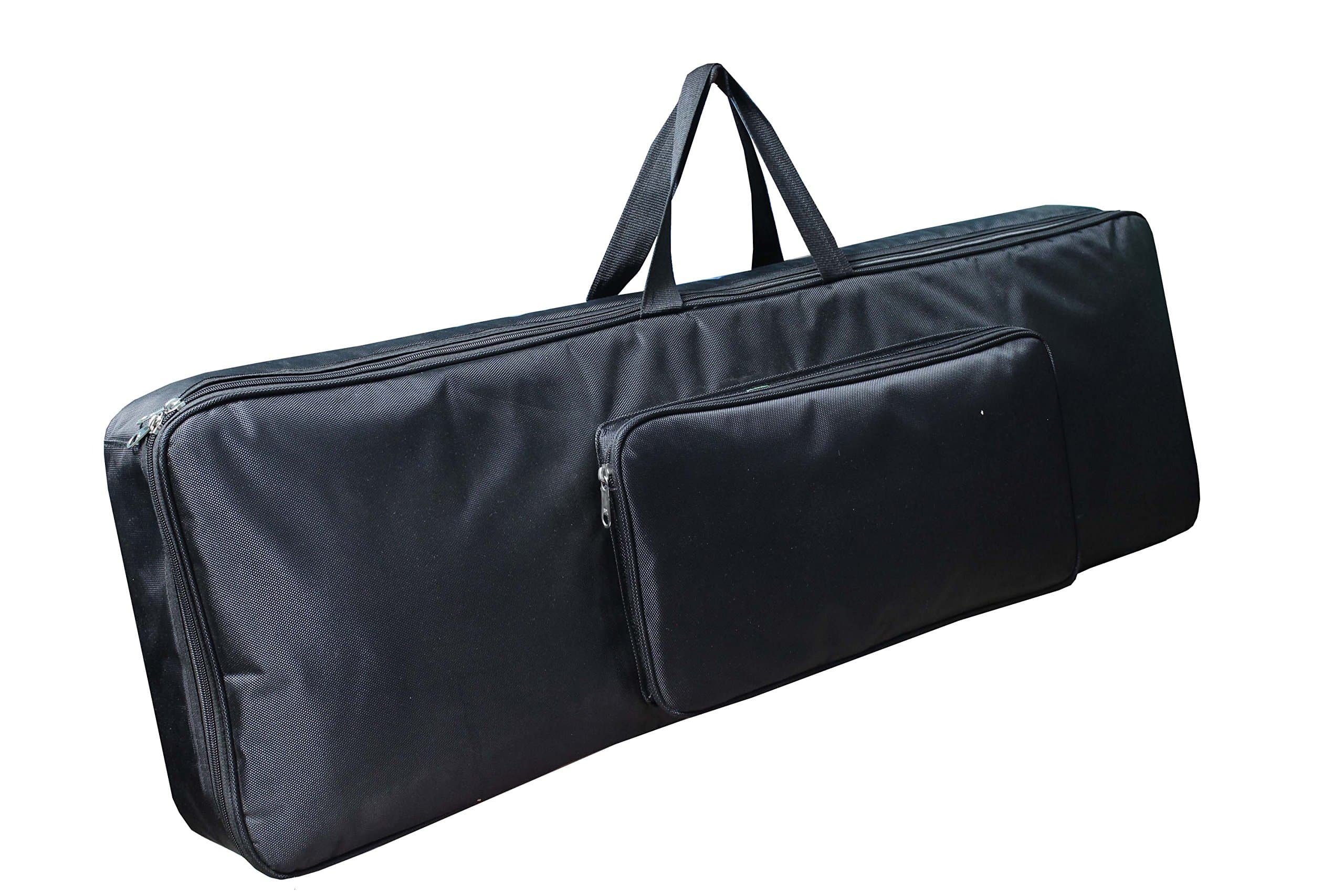 Baritone Case For Roland XP-80 Padded Quality Keyboard Full Black Gig Bag (Bag Size 51X16X5-Inch)