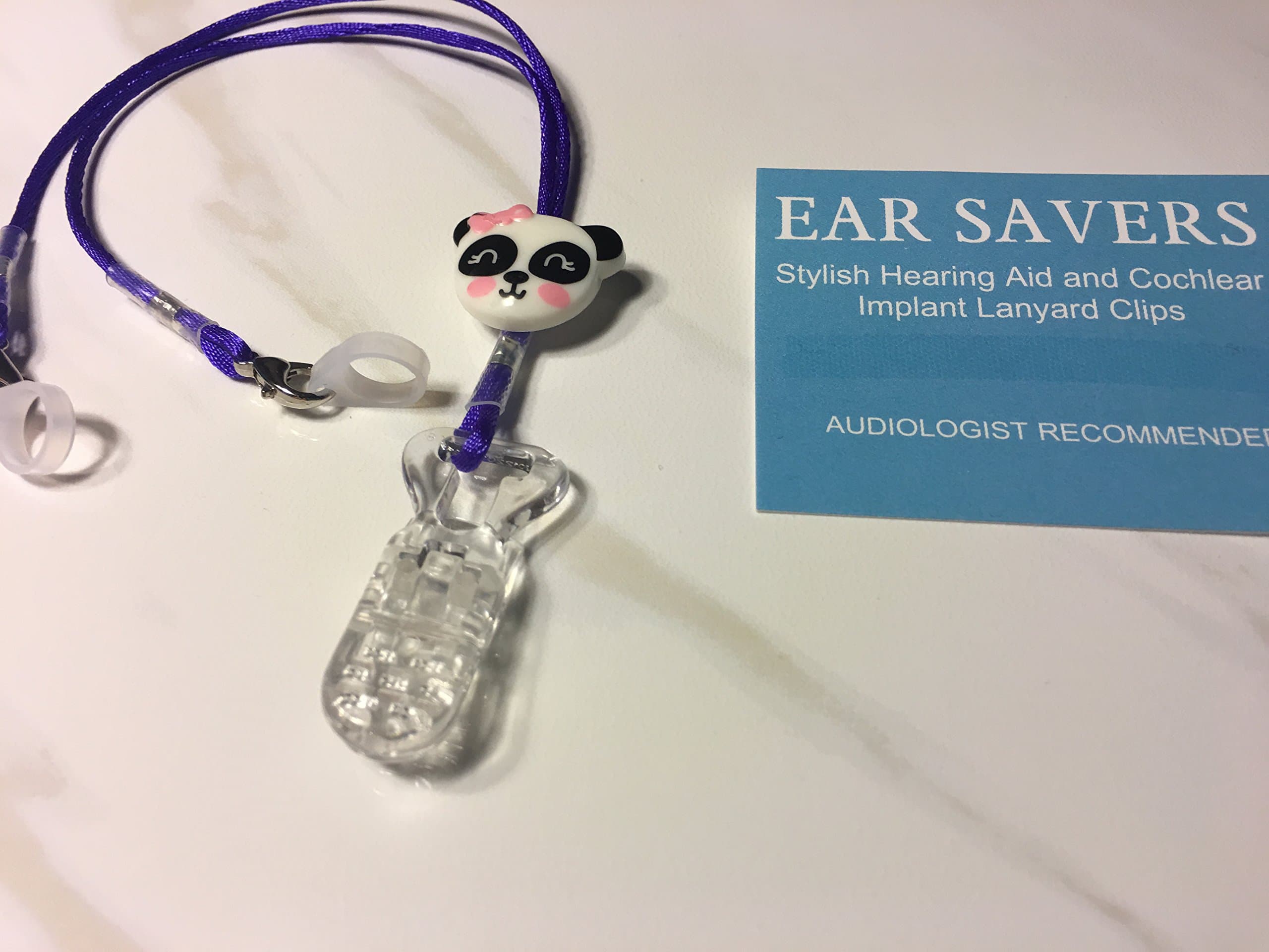 Panda Hearing Aid Clip for Hearing Aids or Cochlear Implants