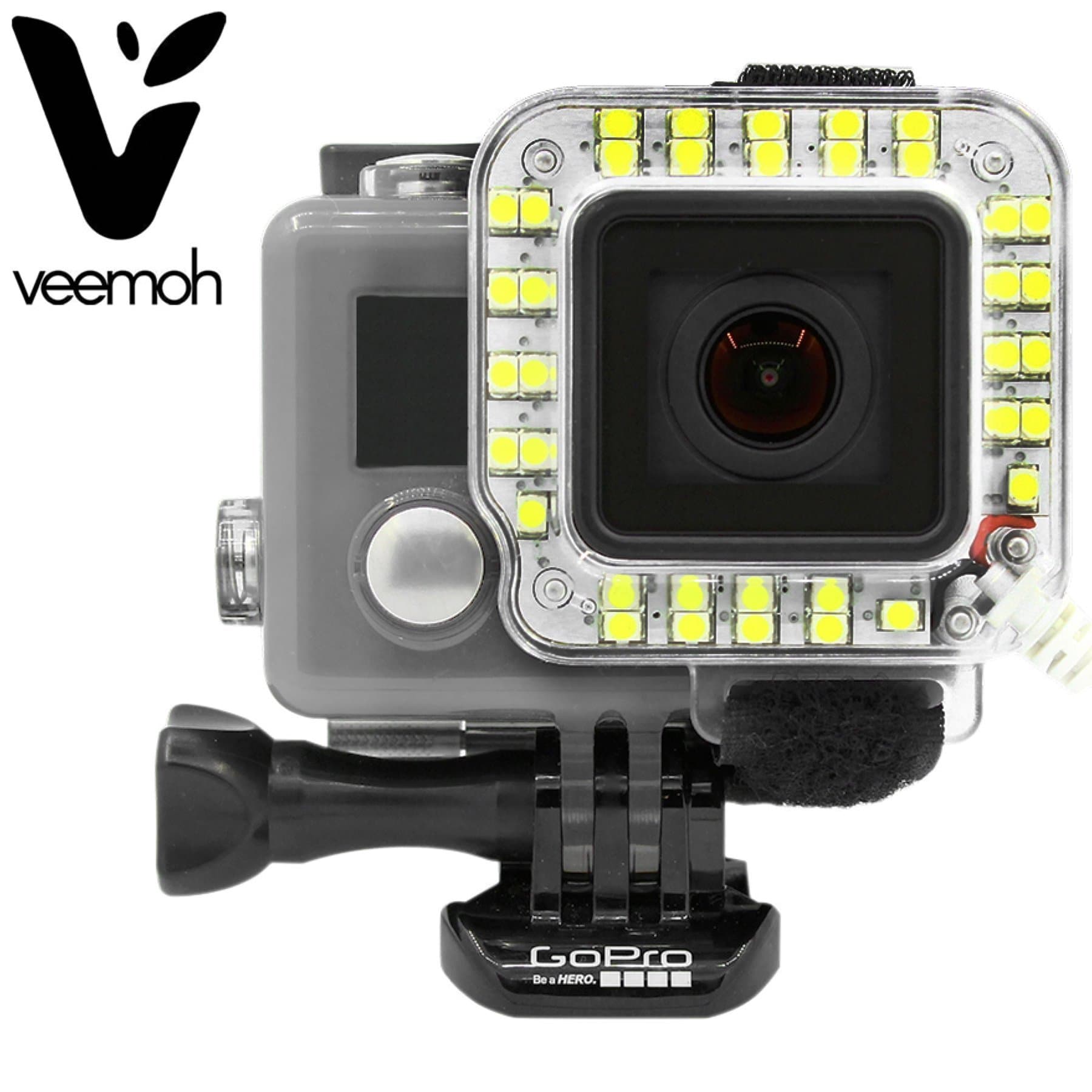 Veemoh 22 LED Light for Go Pro Hero 4 / 3+ Video Camera