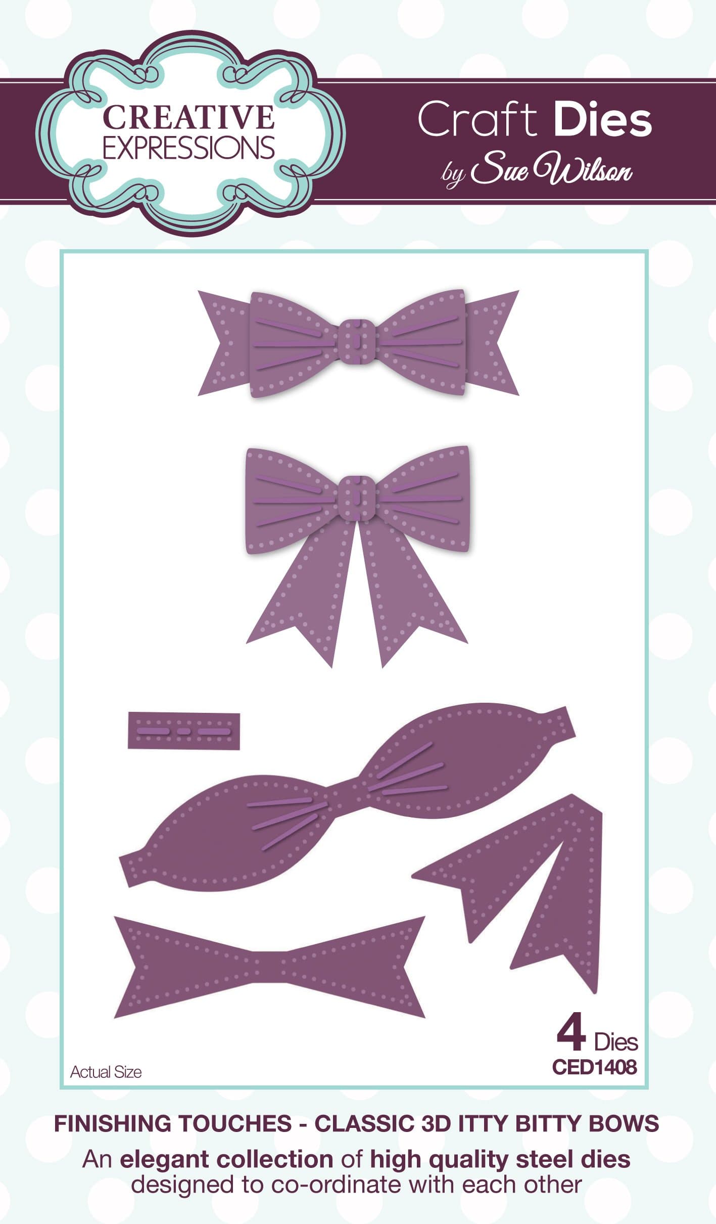 Classic 3D Itty Bitty Bow