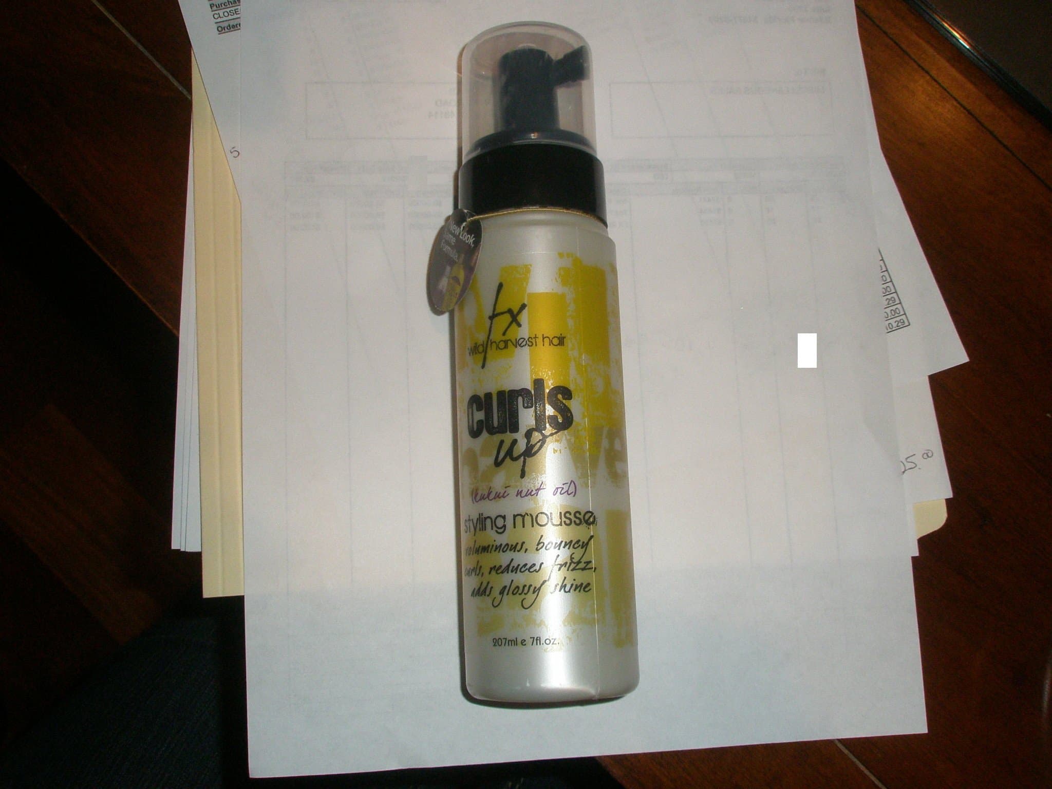 Hair Curls Up Styling Mousse