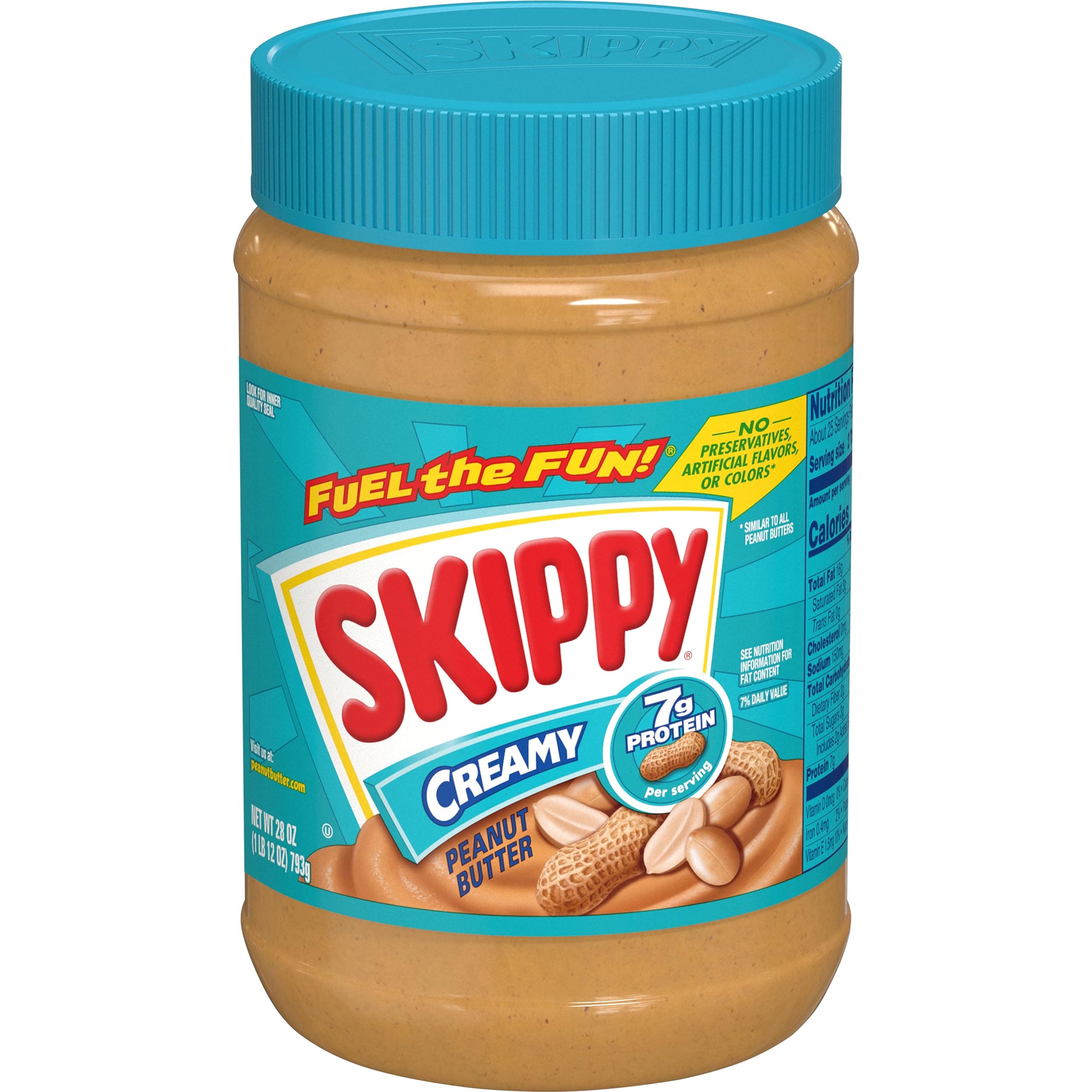 SKIPPY Creamy Peanut Butter, 28 Ounce Jar