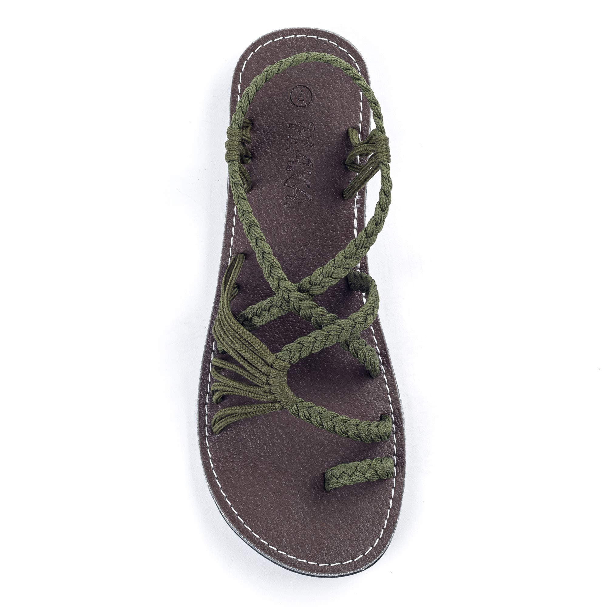 Flat Sandals for Women Palm Leaf