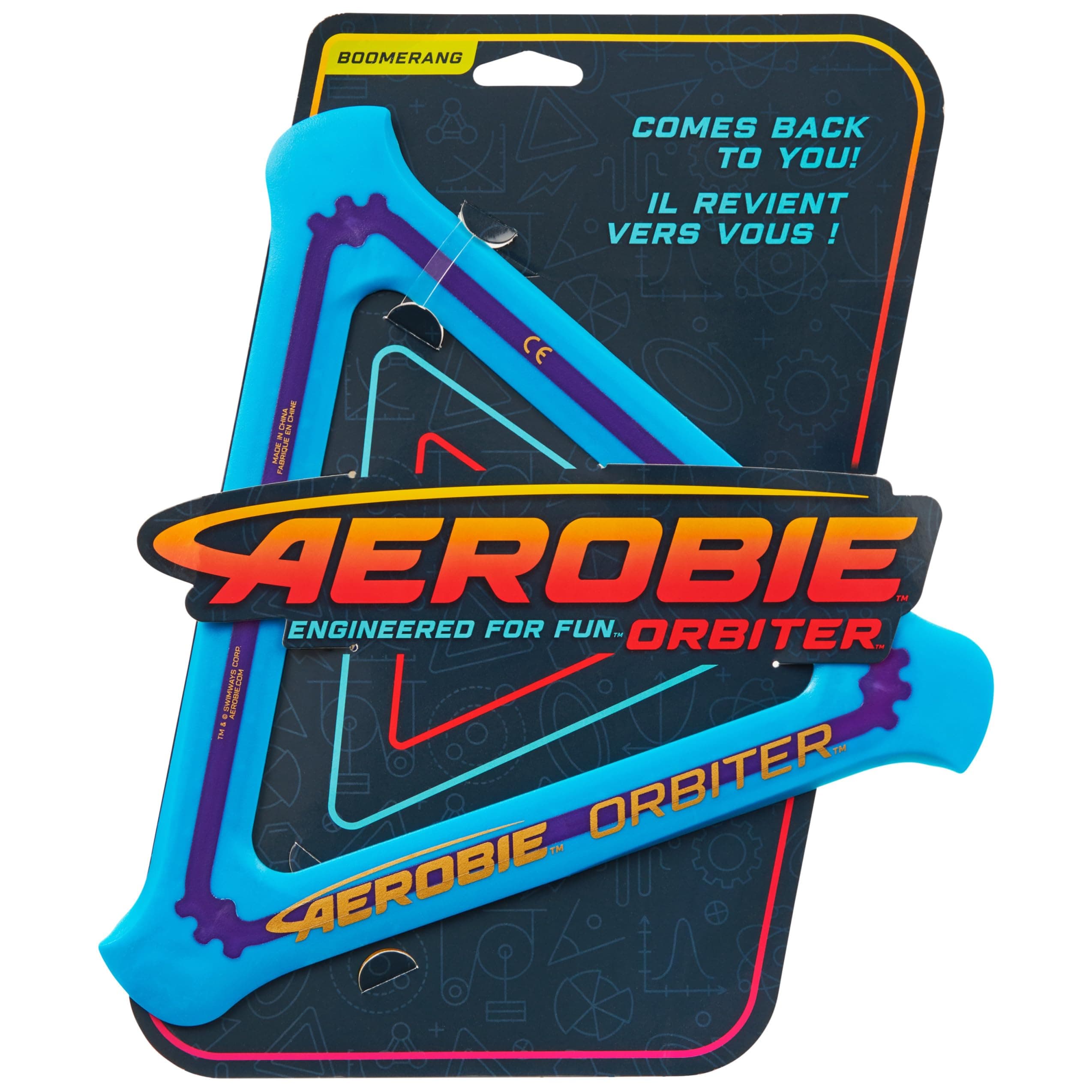 Aerobie Orbiter Boomerang (Light Blue)
