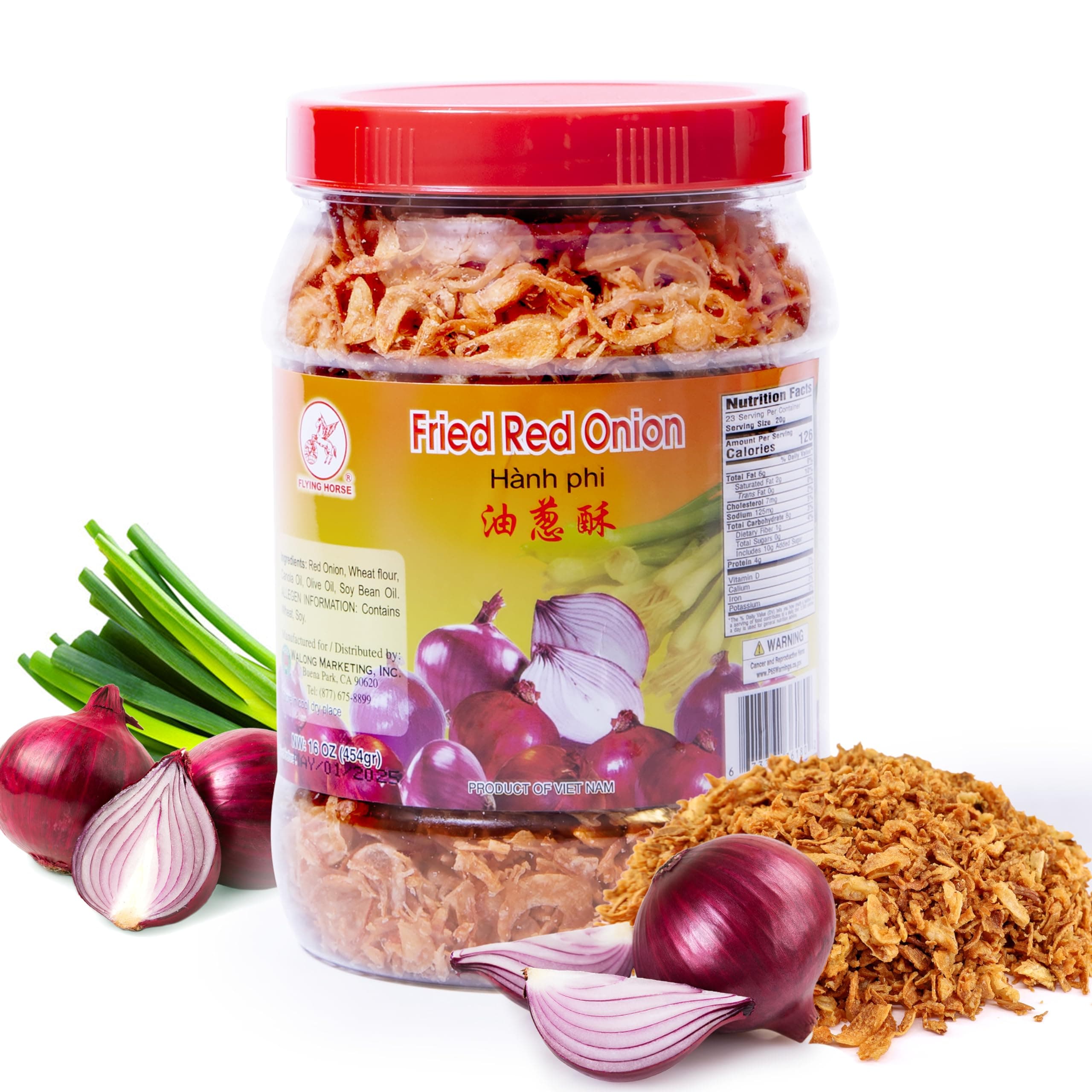 Flying Horse 16 OZ Fried Red Onion (Hanh phi)