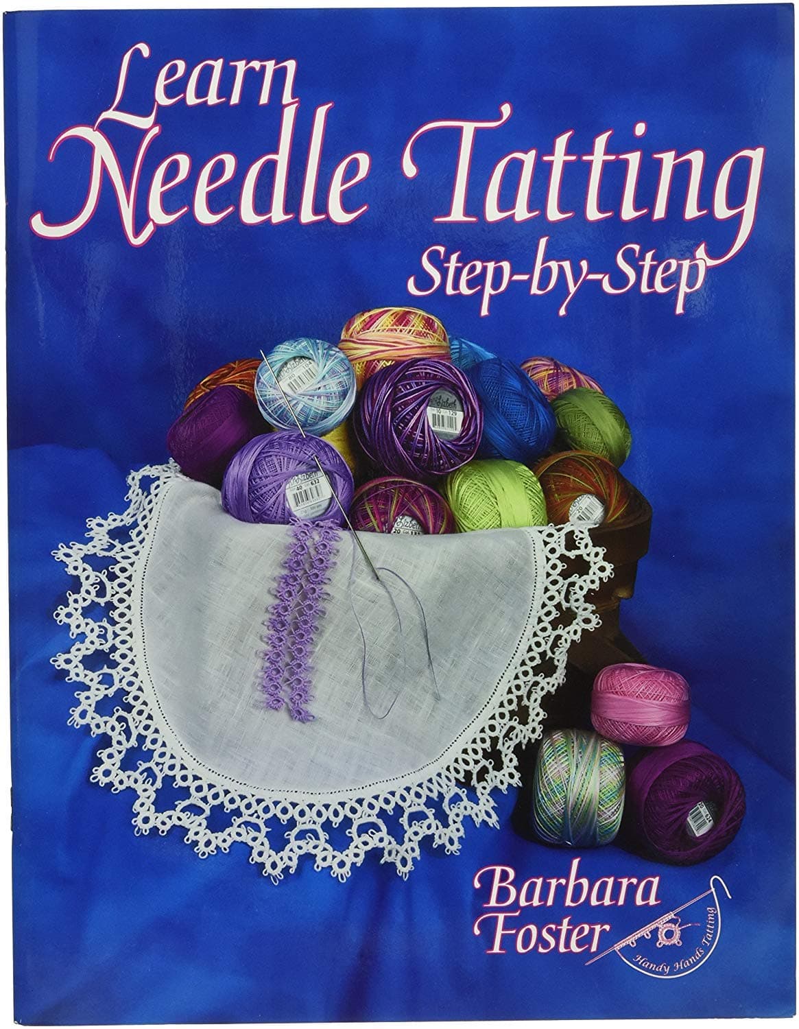 Handy Hands Tatting Book, Blue