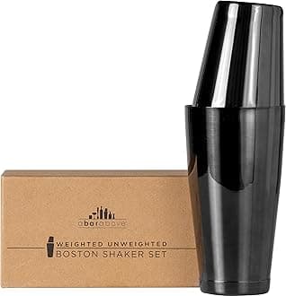 Boston Shaker - W/U-Black