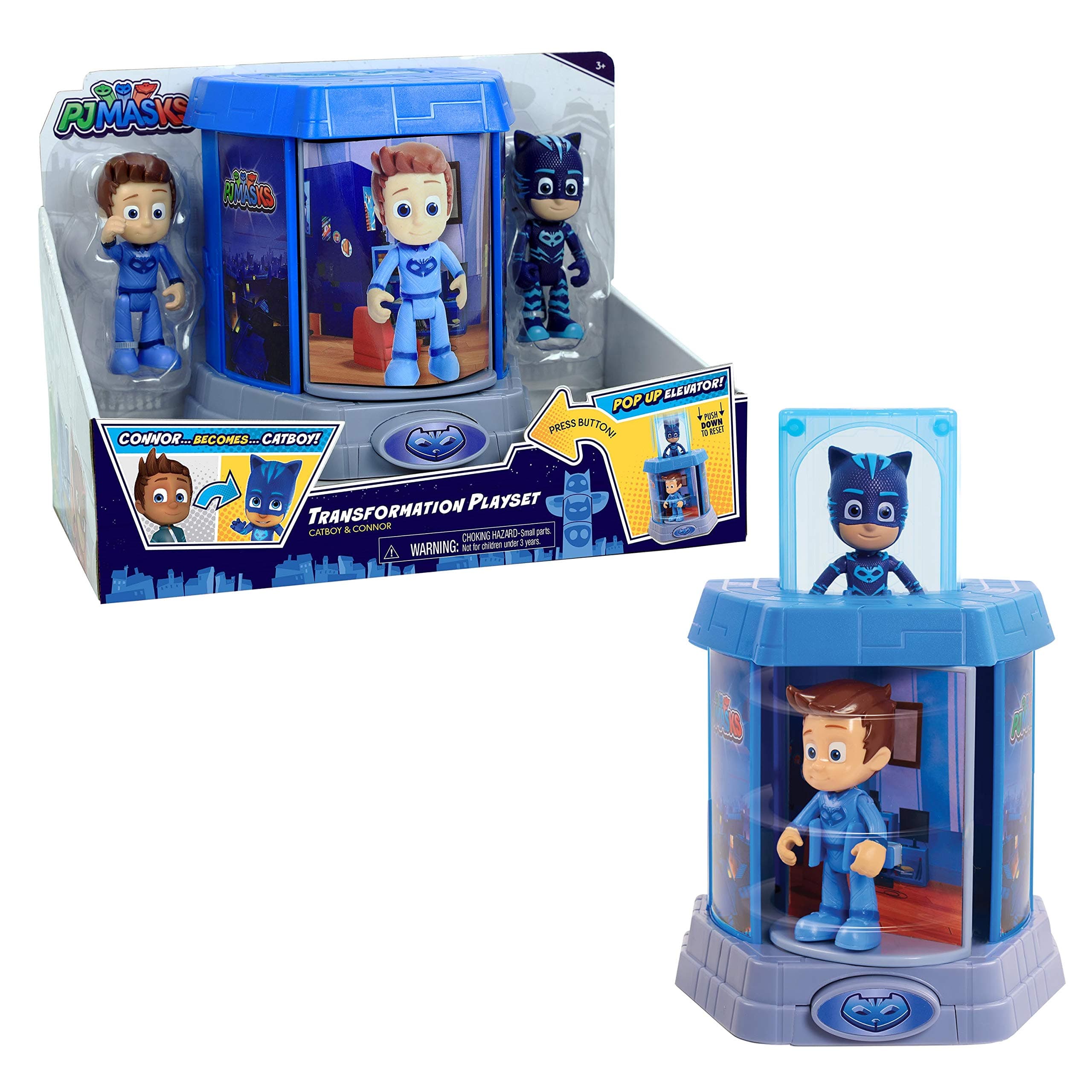 PJ Masks Transforming Figures Playset - Catboy