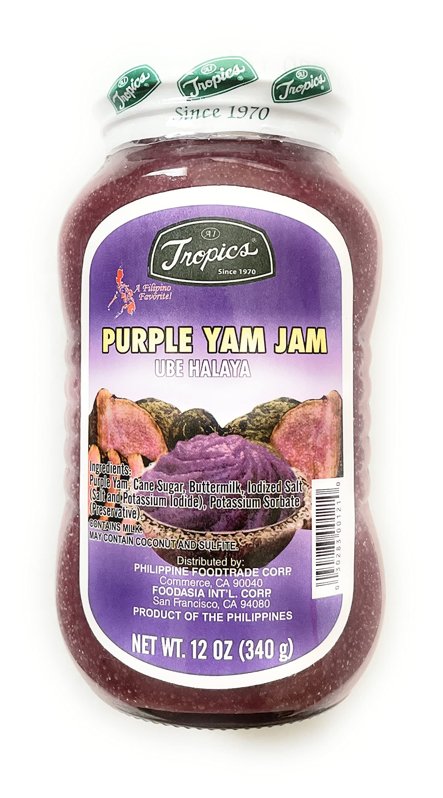 Tropics Ube Halaya (Purple Yam Jam)