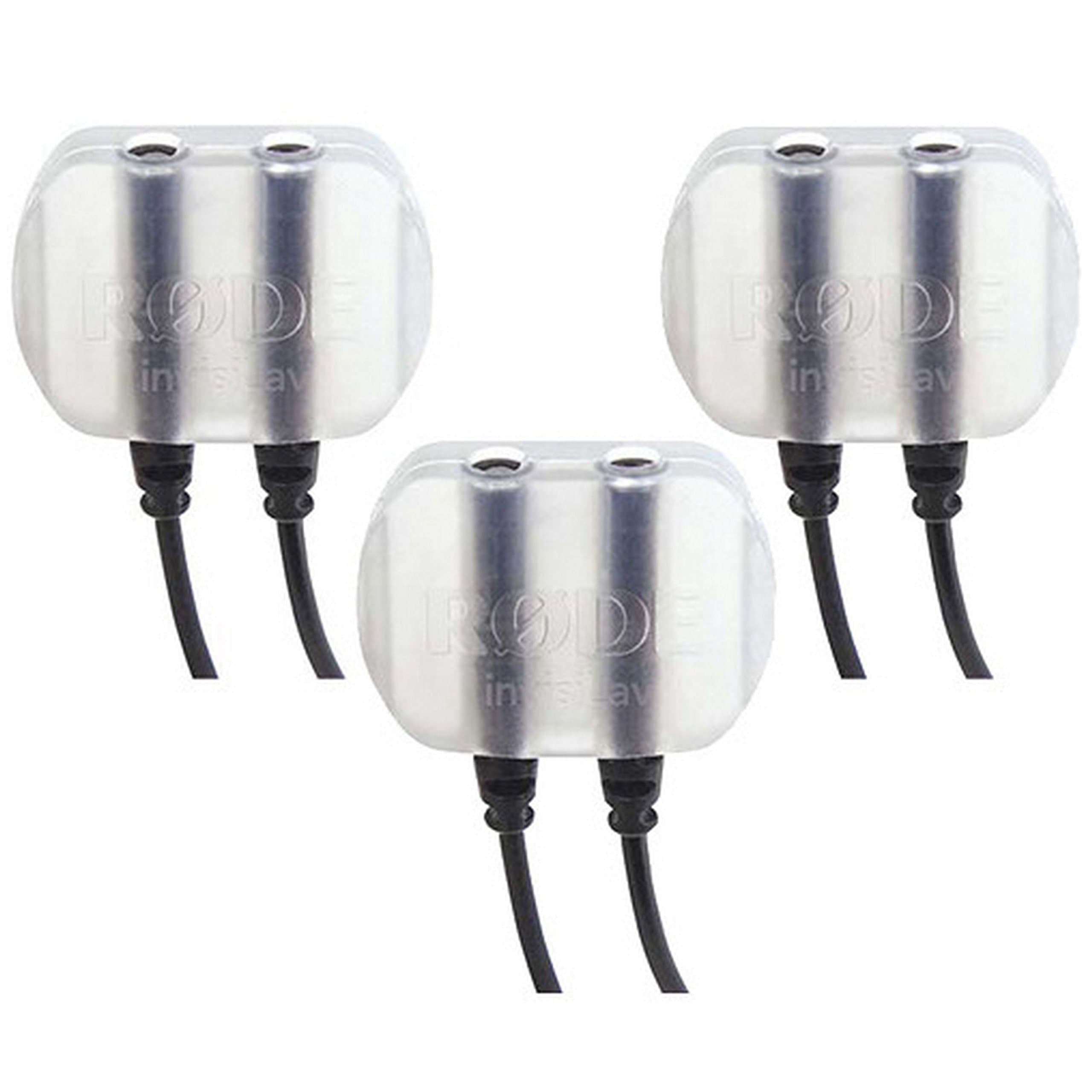 RØDE invisiLav (3 Pack) Clear Mount for Lavalier Microphones Pack of 3