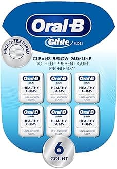 Glide Pro-Health Dental Floss, Original Floss, 50 Meter (Pack of 6)