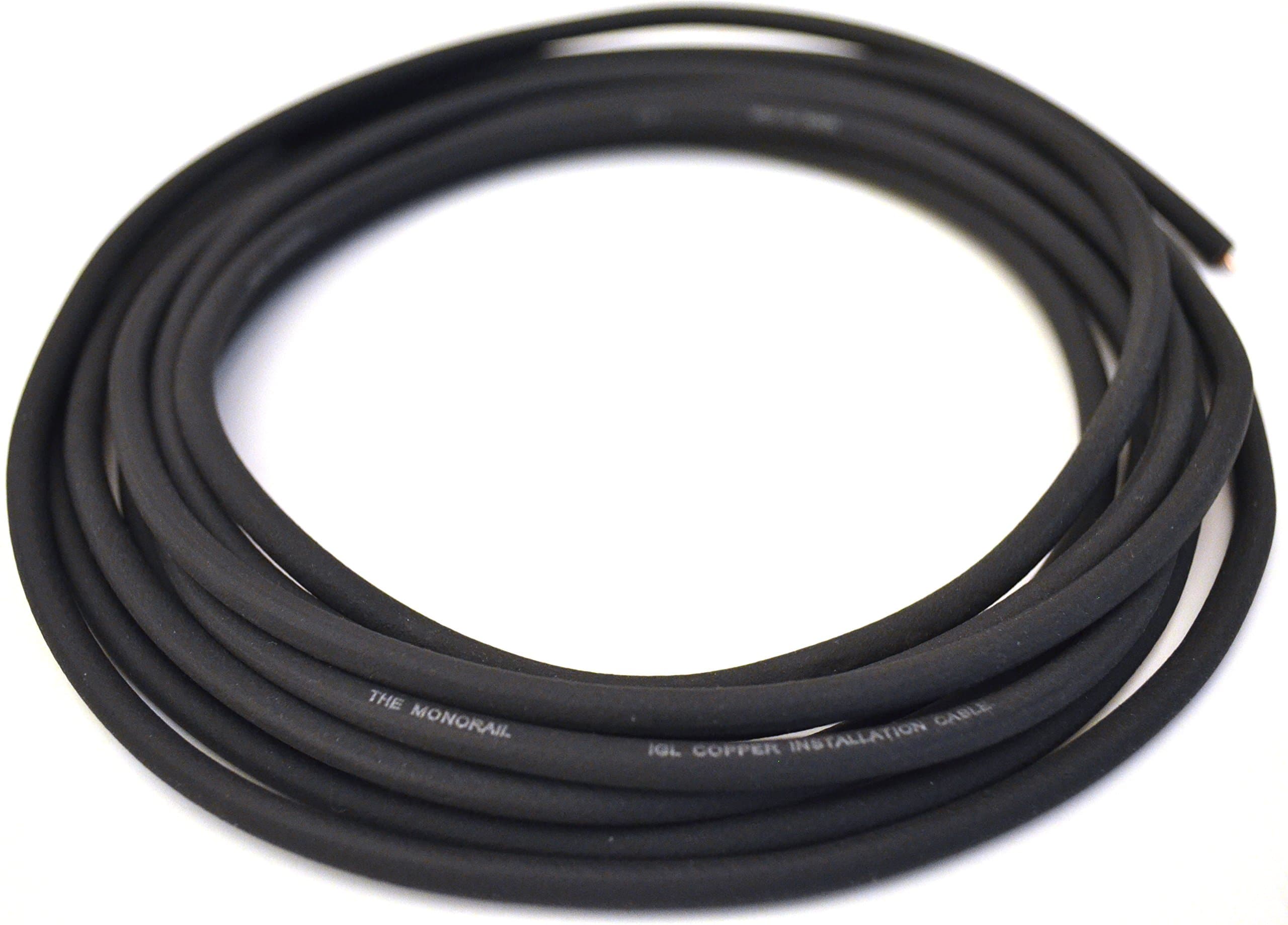 Evidence Audio Monorail - 10 feet bulk cable - Graphite Black (by E.A.R.S. PRO AUDIO)