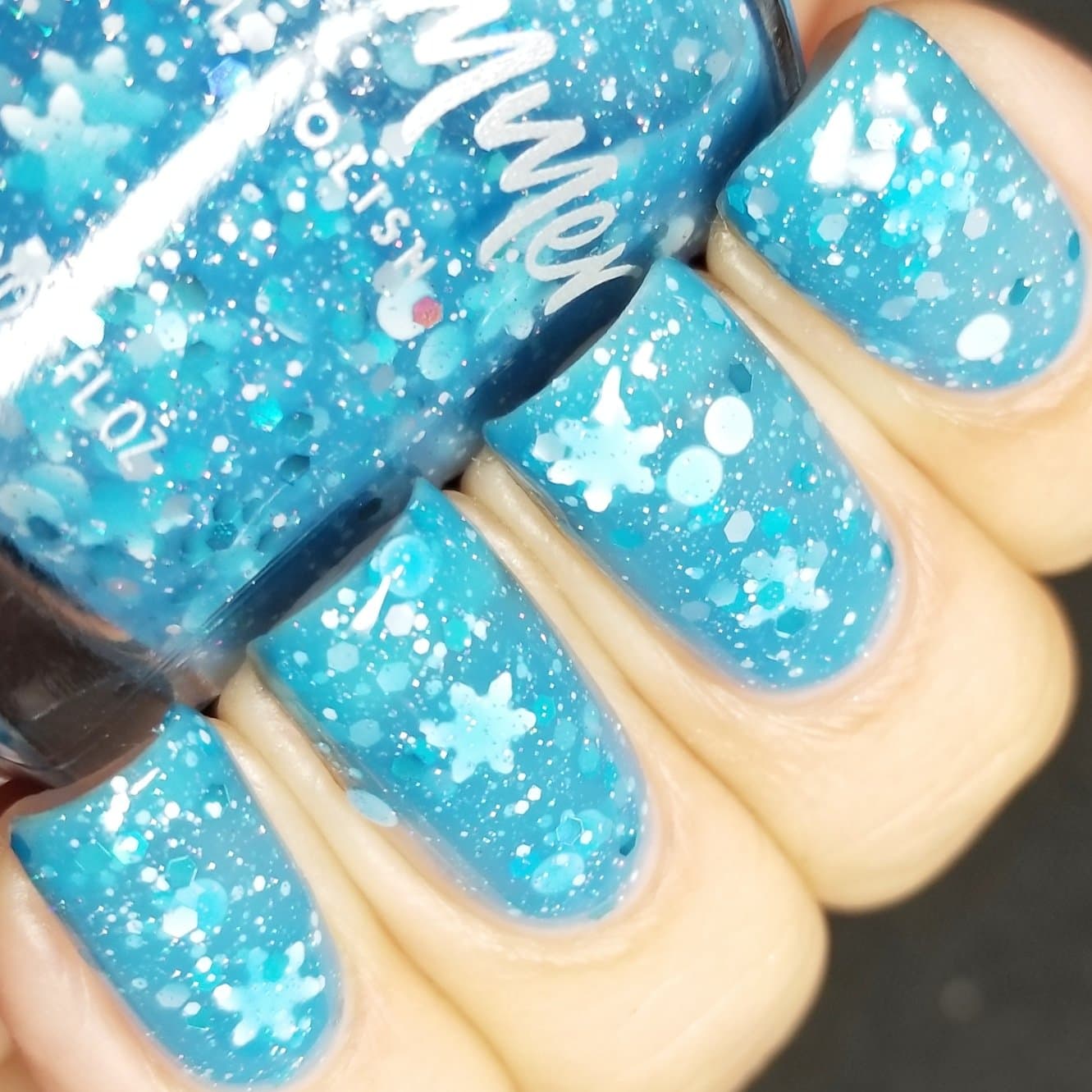 Snow Much Fun Nail Polish- 0.5 oz Full Sized Bottle