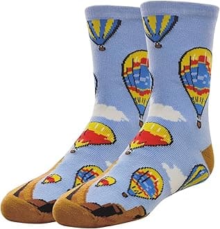 ooohyeah Kid's Novelty Cute Crew Socks, Funny Crazy Silly Cool Casual Dress Socks for Boy and Girl, Size 1-5