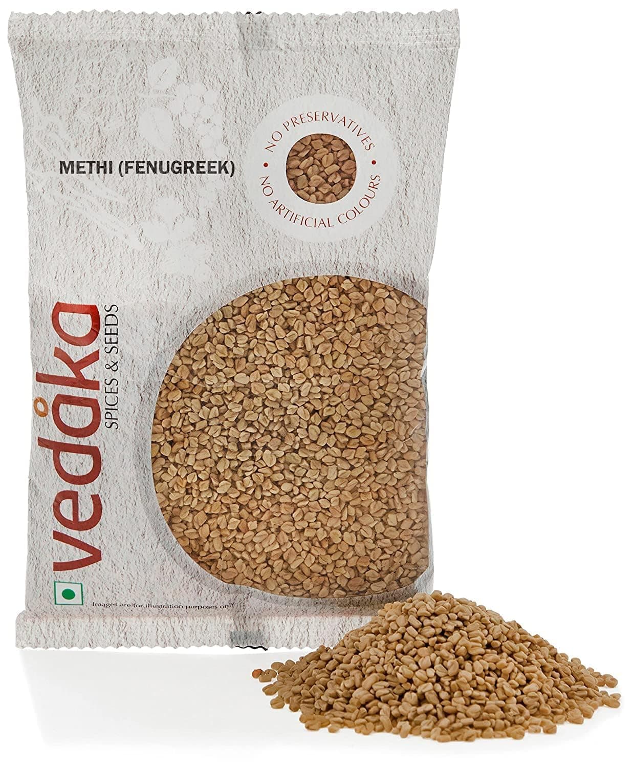 Vedaka Whole Methi (Fenugreek) 100g