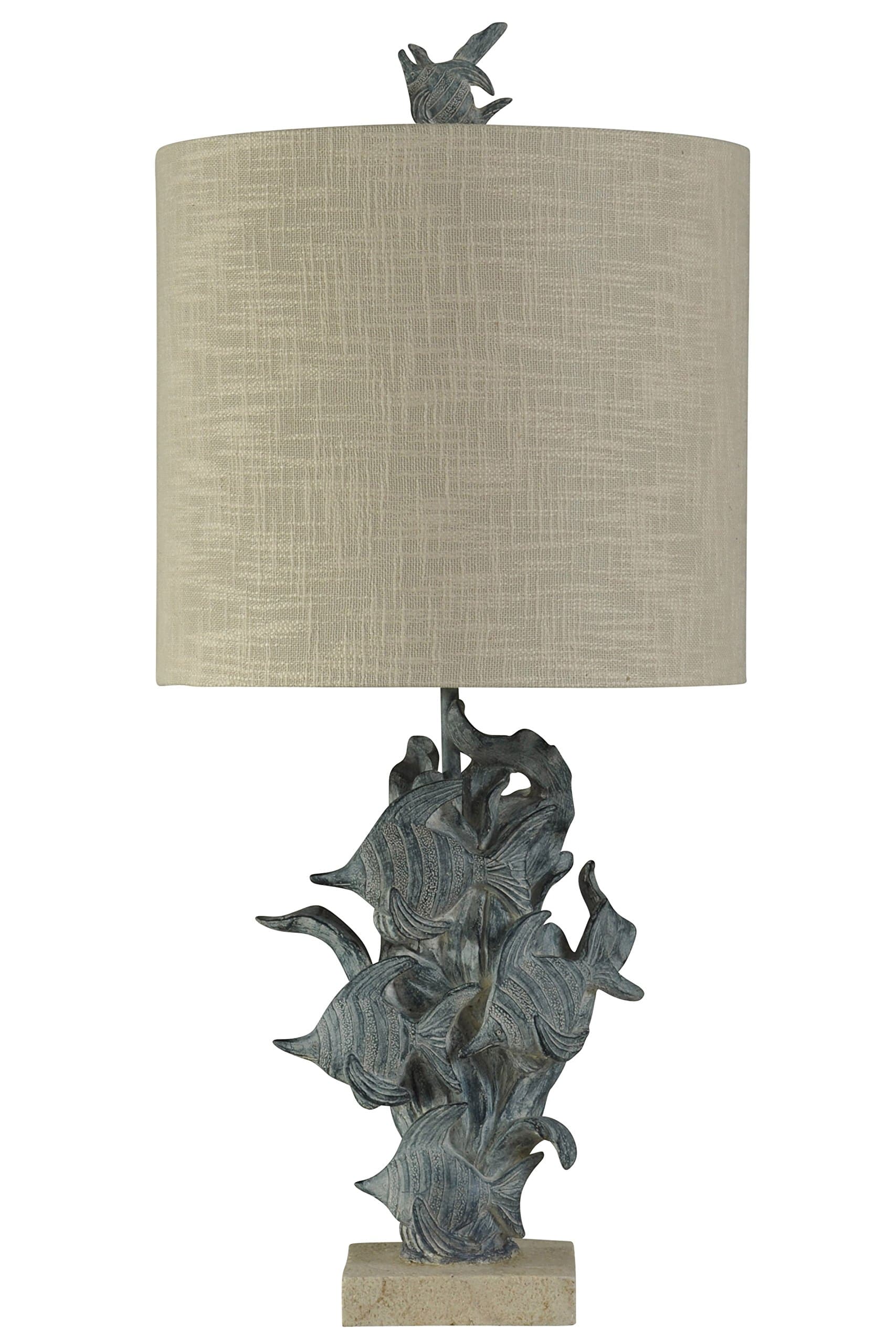 720354122349 Table Lamp, Dark Blue