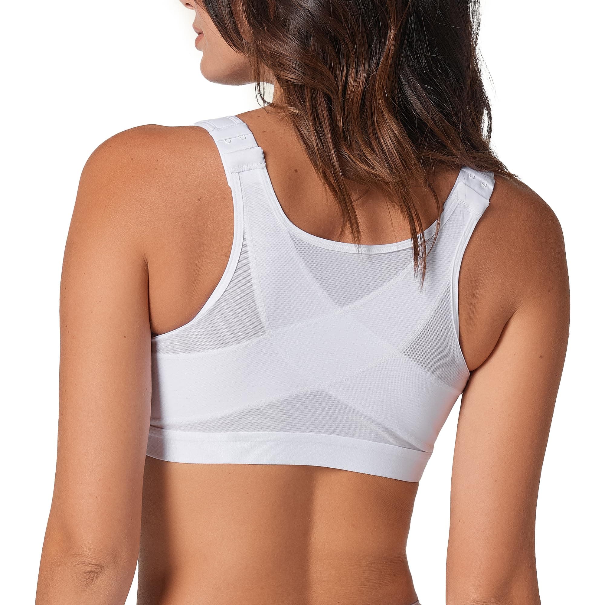 Leonisa Multi-Functional – Posture Corrector Bra Wireless Front Closure Bra for Women Full Coverage