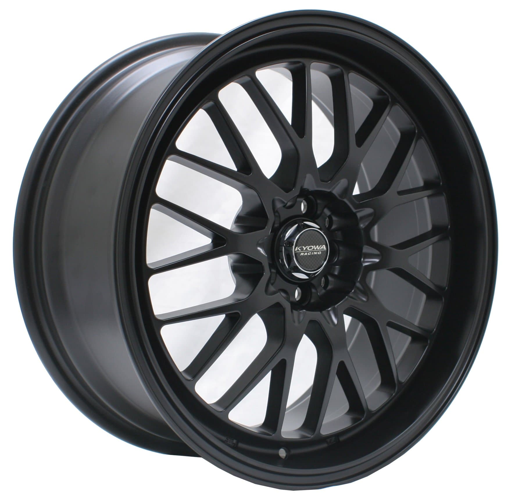 628 Evolve Flat Black Wheel with Painted Finish (19x8.5"/5x114.3mm)