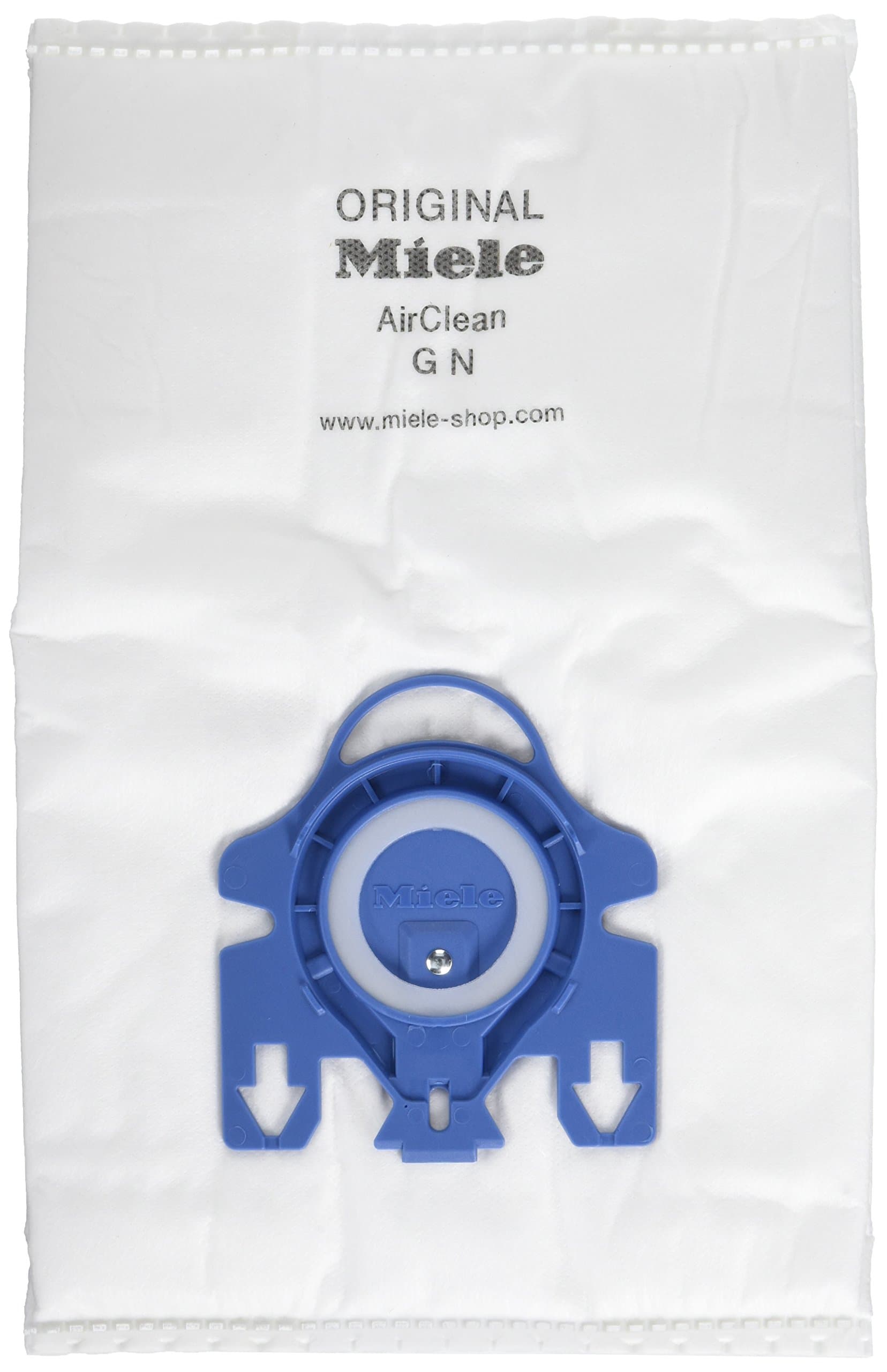 Miele AirClean 3D Efficiency Dust Bag, Type GN, (2 Boxes = 8 Bags & 4 Filters)