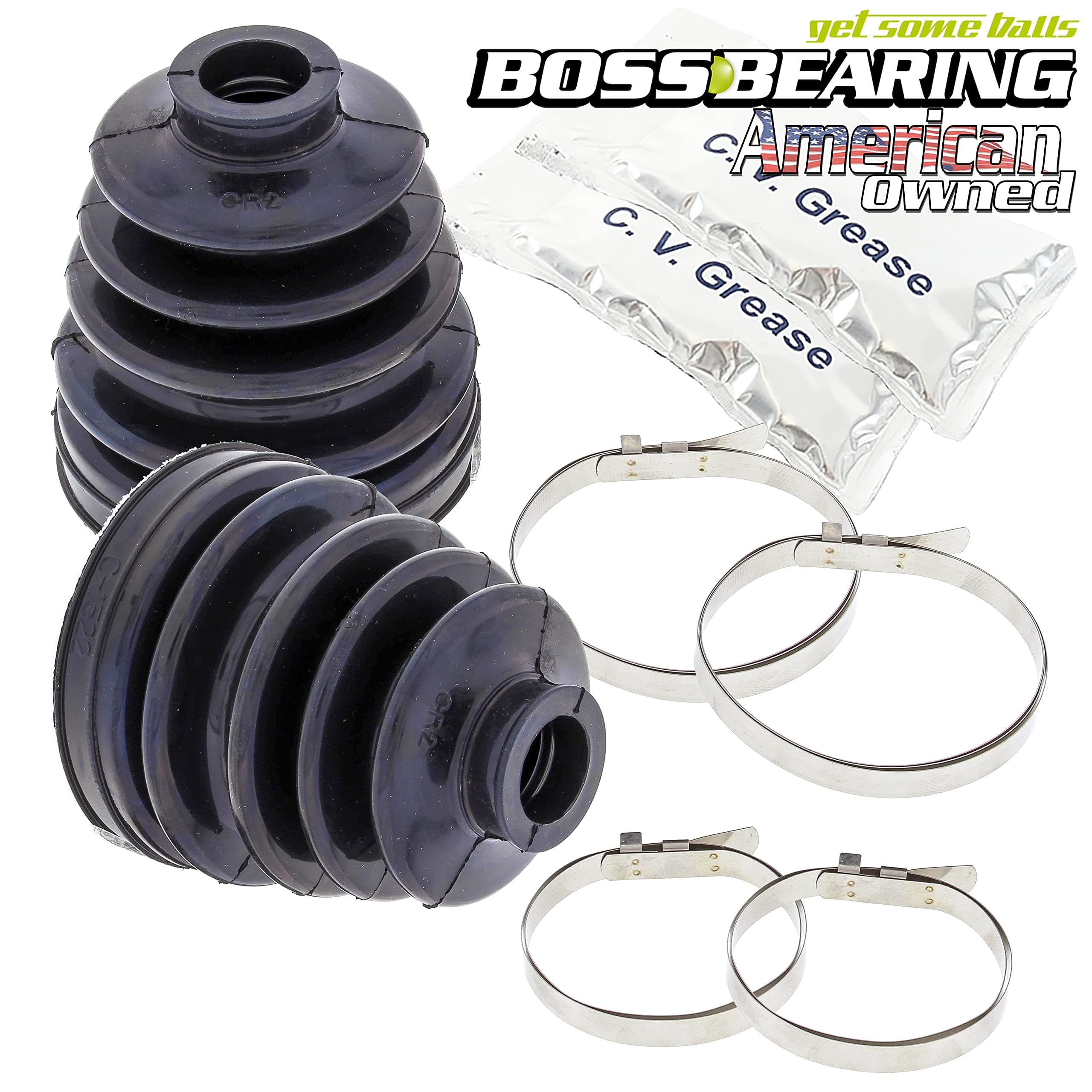 Boss Bearing 64-0003 Both Front Inner and Outer CV Boot Repair Kit