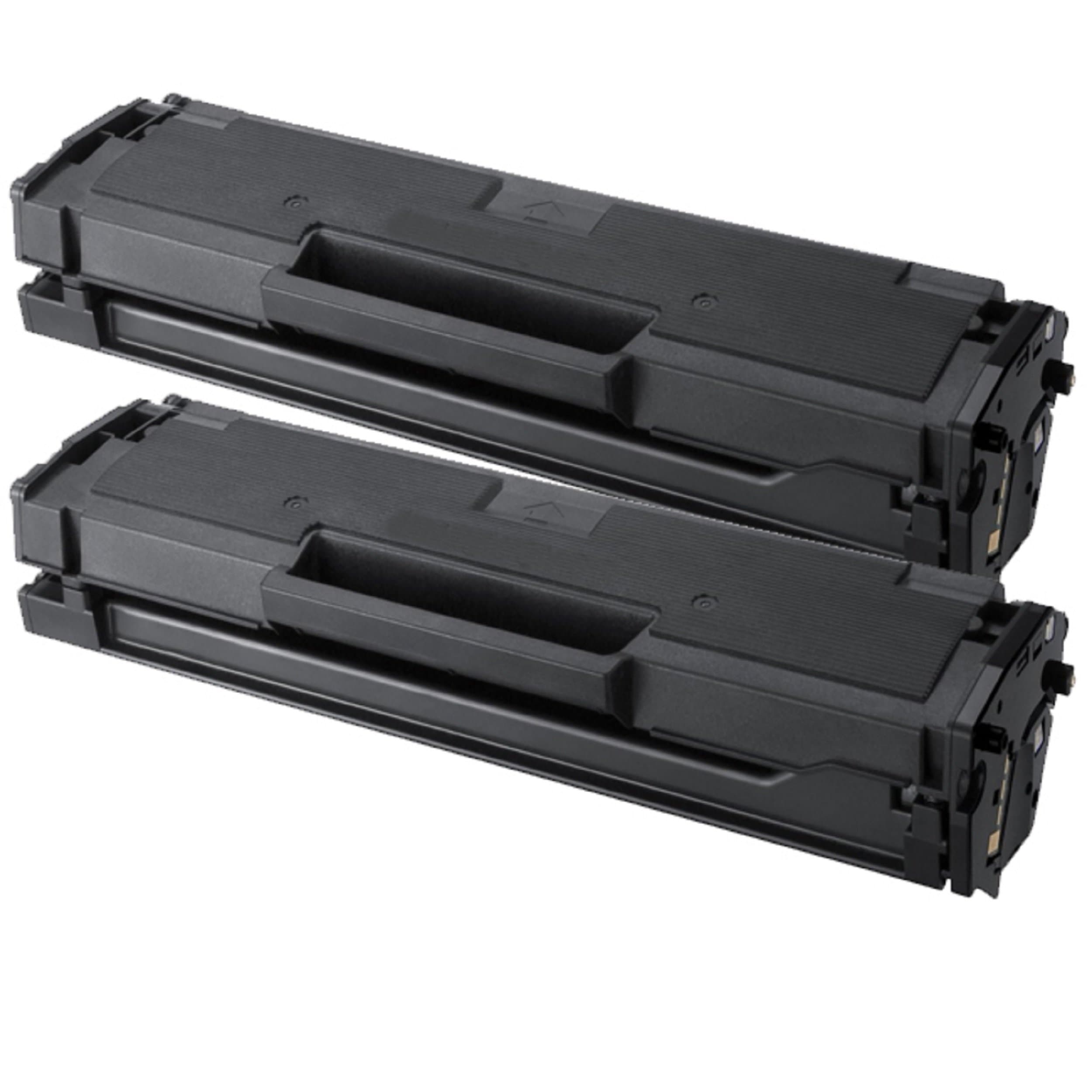 ExPrinCo 2-Pack Replacing 101 101S MLT-D101S Toner Cartridge for Samsung ML-2165W SCX-3400F SCX-3405FW SF-760P Series Printer. (2-Pack Black)