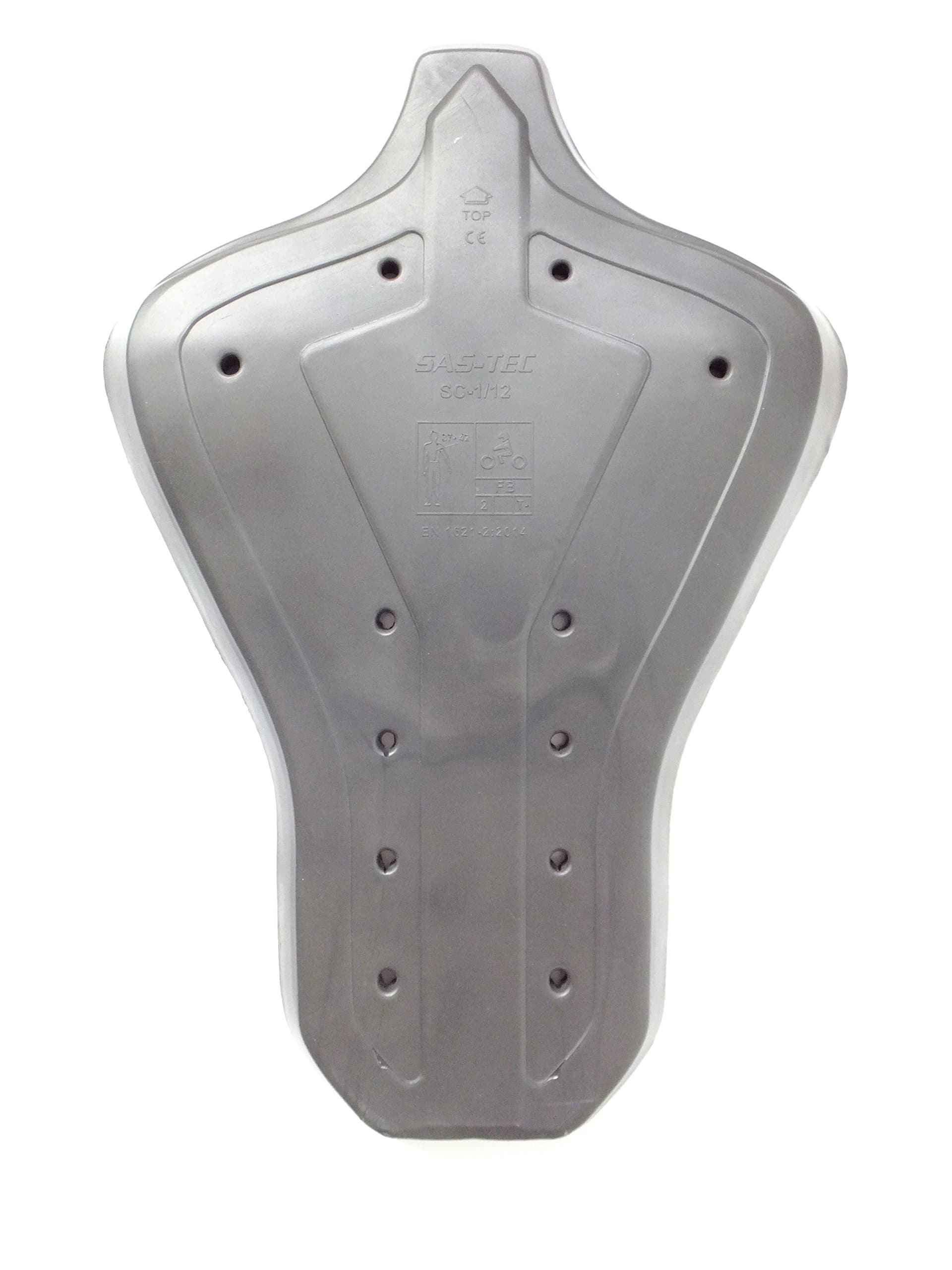 SAS-Tec SC-1/12 Back Protector (Black, One Size)