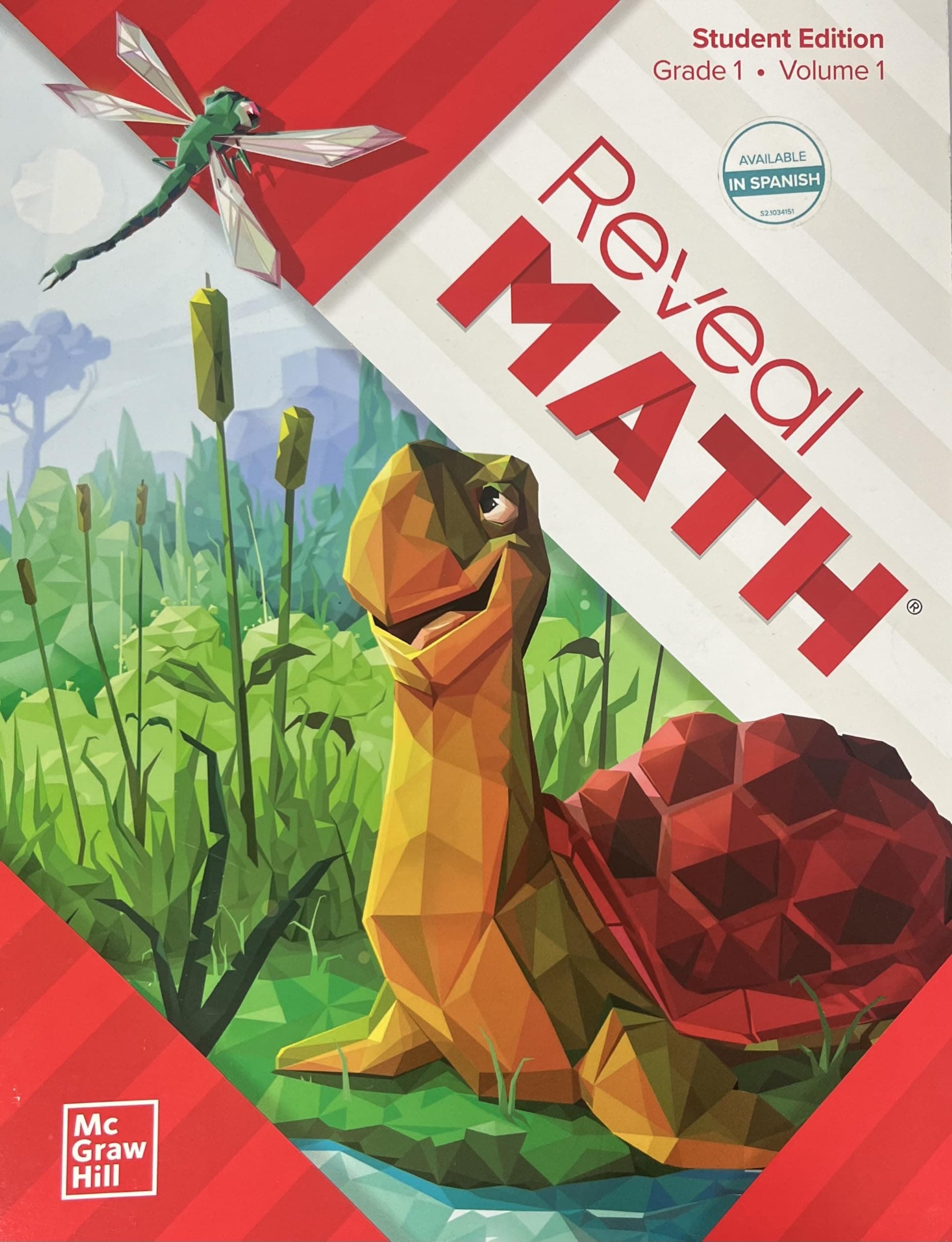 McGraw-Hill Education Reveal Math Student Edition, Grade 1, Volume 1