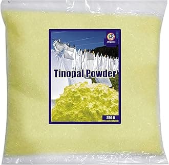 - Tinopal Optical Brightening Agent | Safe and Effective for Whitening Fabrics - 250 grams, Powder