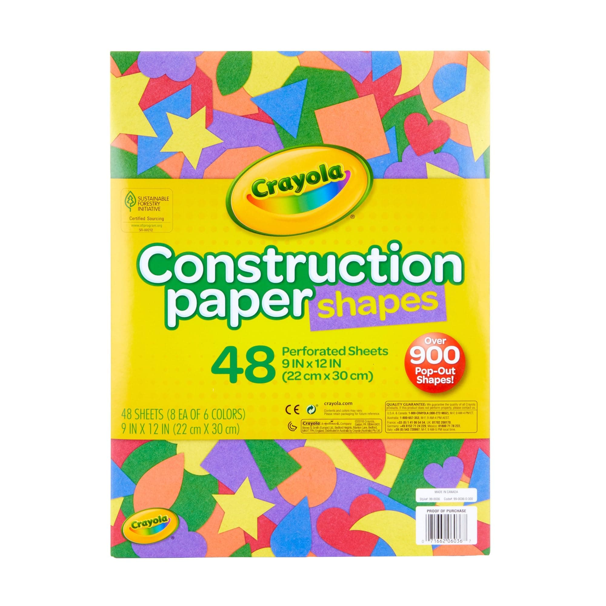 48 Micro-Perforated Sheets, Multi-Colour, Cy99-0036