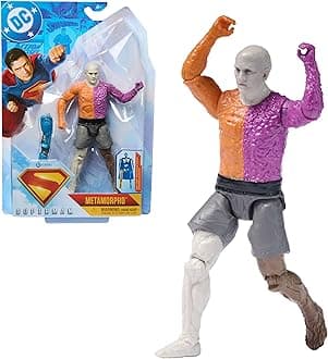 Superman 6-Inch Metamorpho Action Figure, Authentic Superman Movie Styling, Super Heroes Kids Toys for Boys and Girls Ages 4 and Up