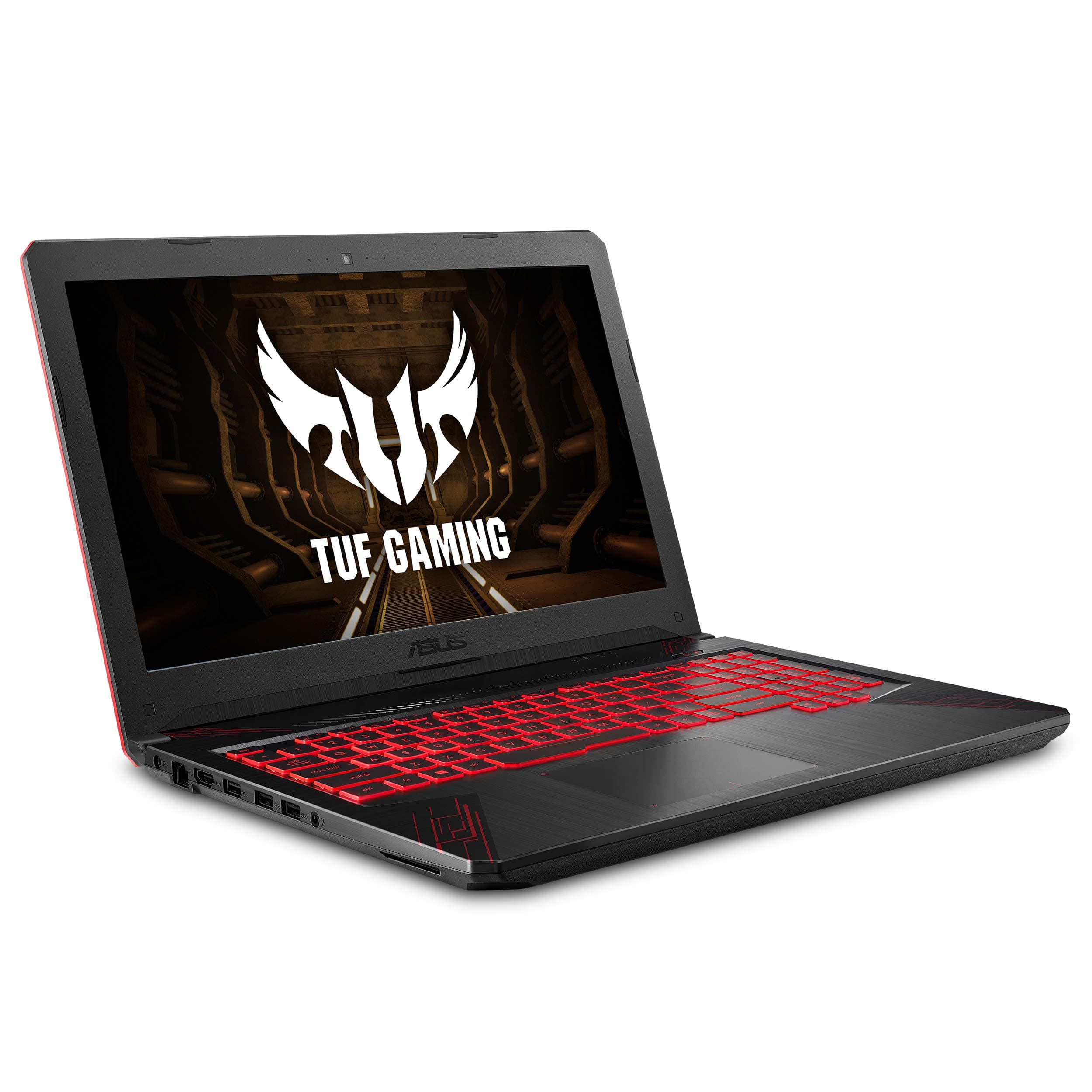 ASUS TUF Thin & Light Gaming Laptop PC (FX504) 15.6” Full HD, 8th-Gen Intel Core i5-8300H (up to 3.9GHz), GeForce GTX 1050 2GB, 8GB DDR4 2666 MHz, 1TB FireCuda SSHD, Windows 10 64-bit - FX504GD-ES51
