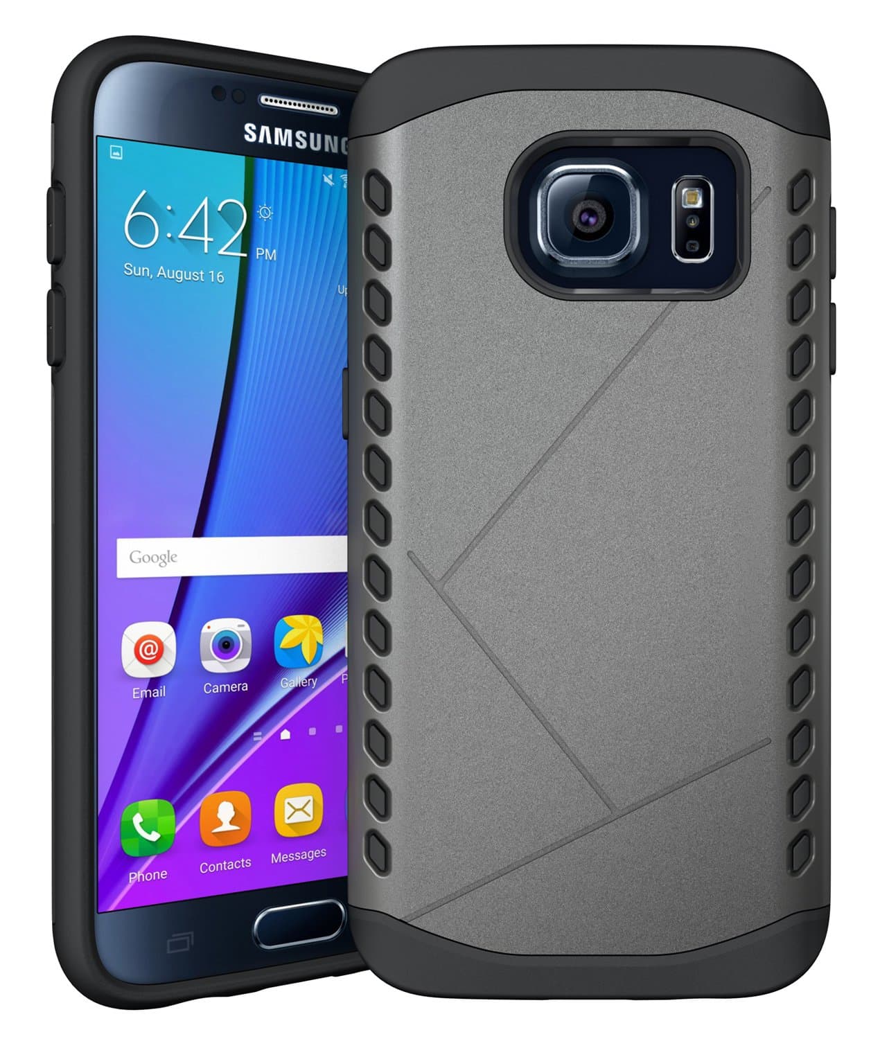 Galaxy S7 Case,Cafeleo Dual Layer Slim Thin Soft TPU and Hard PC Bumper Cover Heavy Duty Protective for Samsung Galaxy S7 (2016)