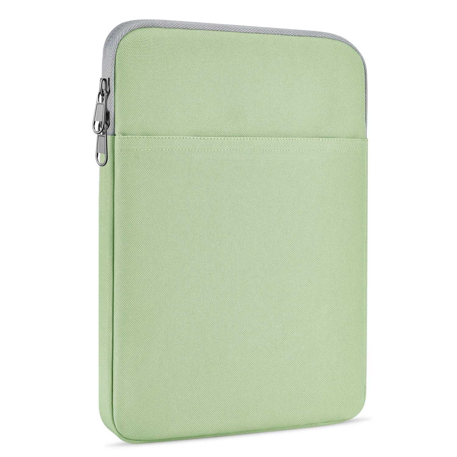 6-7 inch E-Reader Sleeve Case for Amazon Kindle Paperwhite 6.8, 6-inch Kindle, Fire 7 Tablet, Kobo Clara 2E eReader 6-in Tablet Travel Pouch Accessory Bag -Mint Green