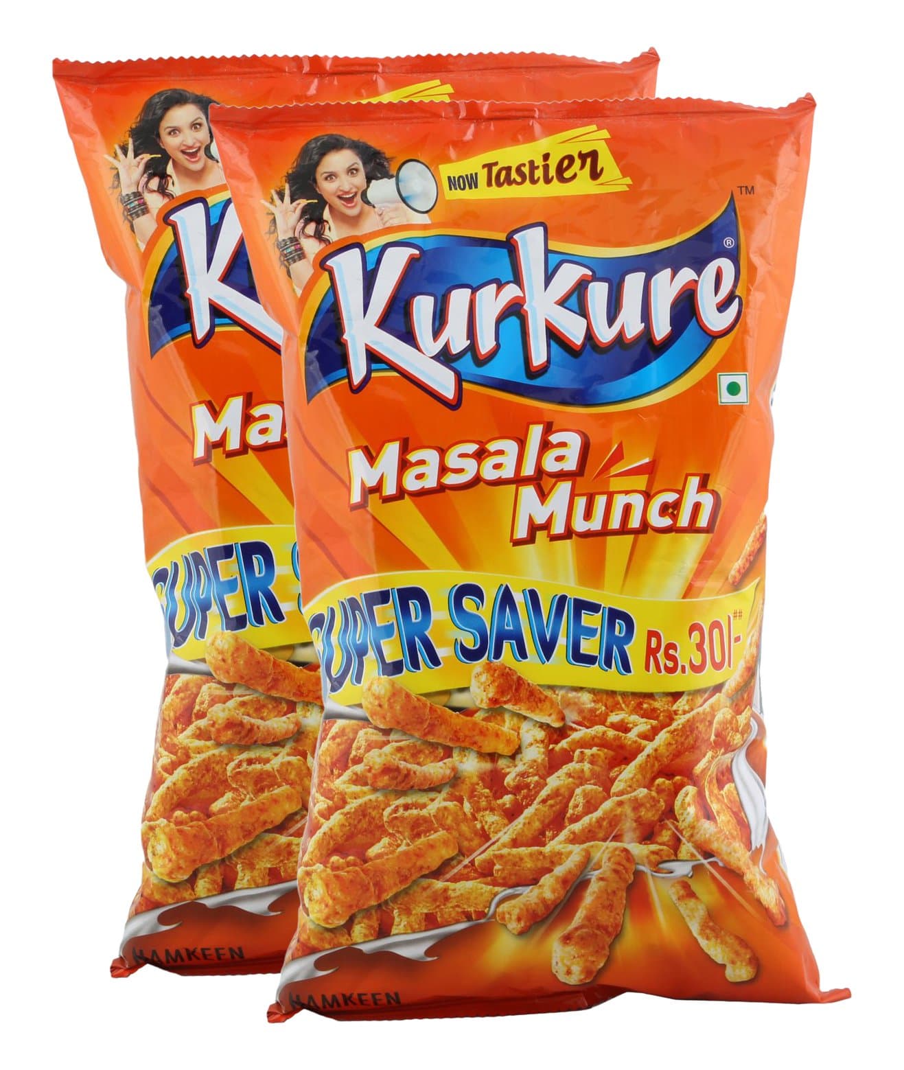 Big Bazaar Combo - Snacks, Masala Munch Super Saver, 155G (Pack of 2) Promo Pack