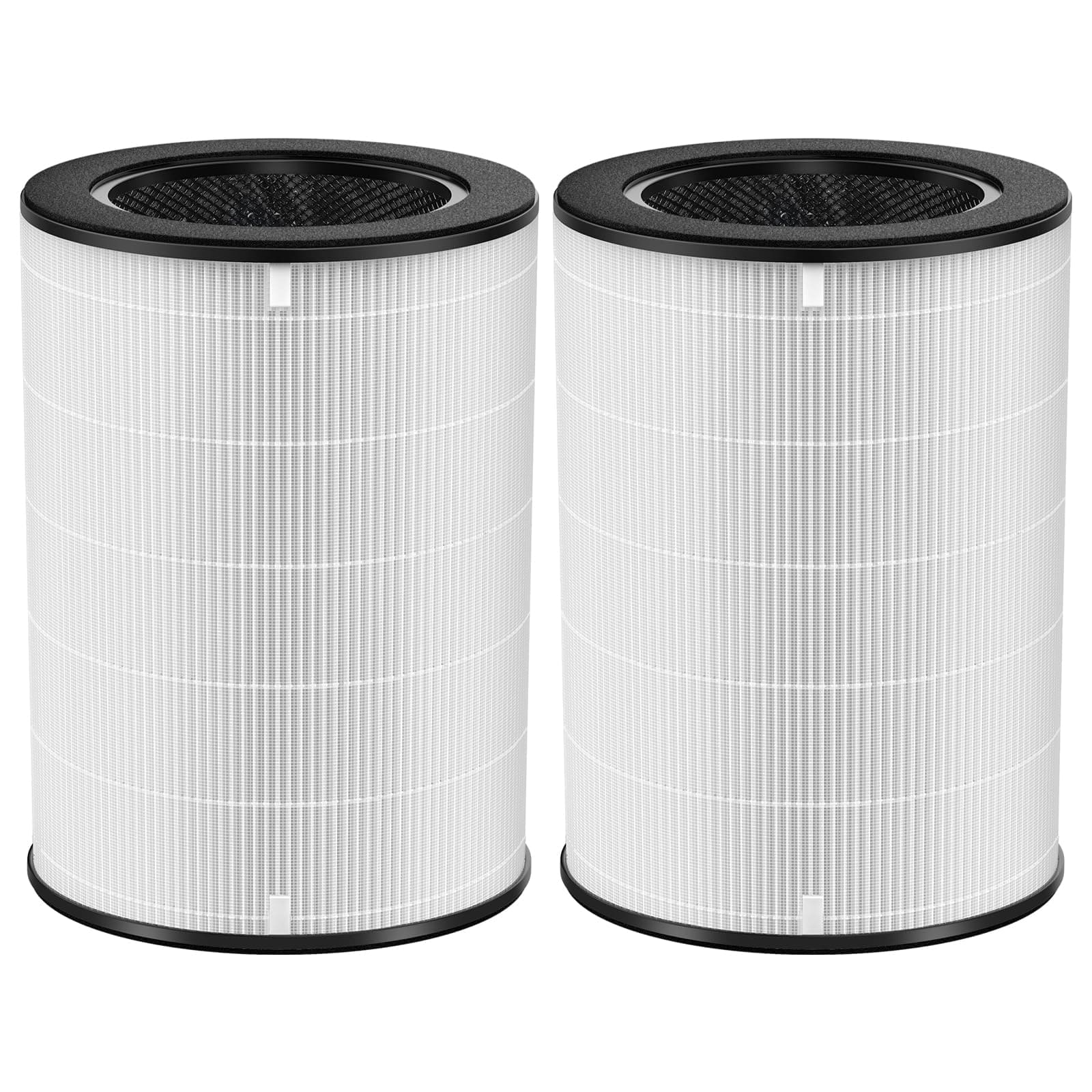 2 Pack AP-T45 AP-T40FL HEPA Replacement Filter Compatible with 1461901 Homedics 5 in 1 Total Clean Air Purifier 1461901 Replacement Filter, AP-T40, AP-T43, AP-T45-BK and AP-T45-WT,Costco 1461901