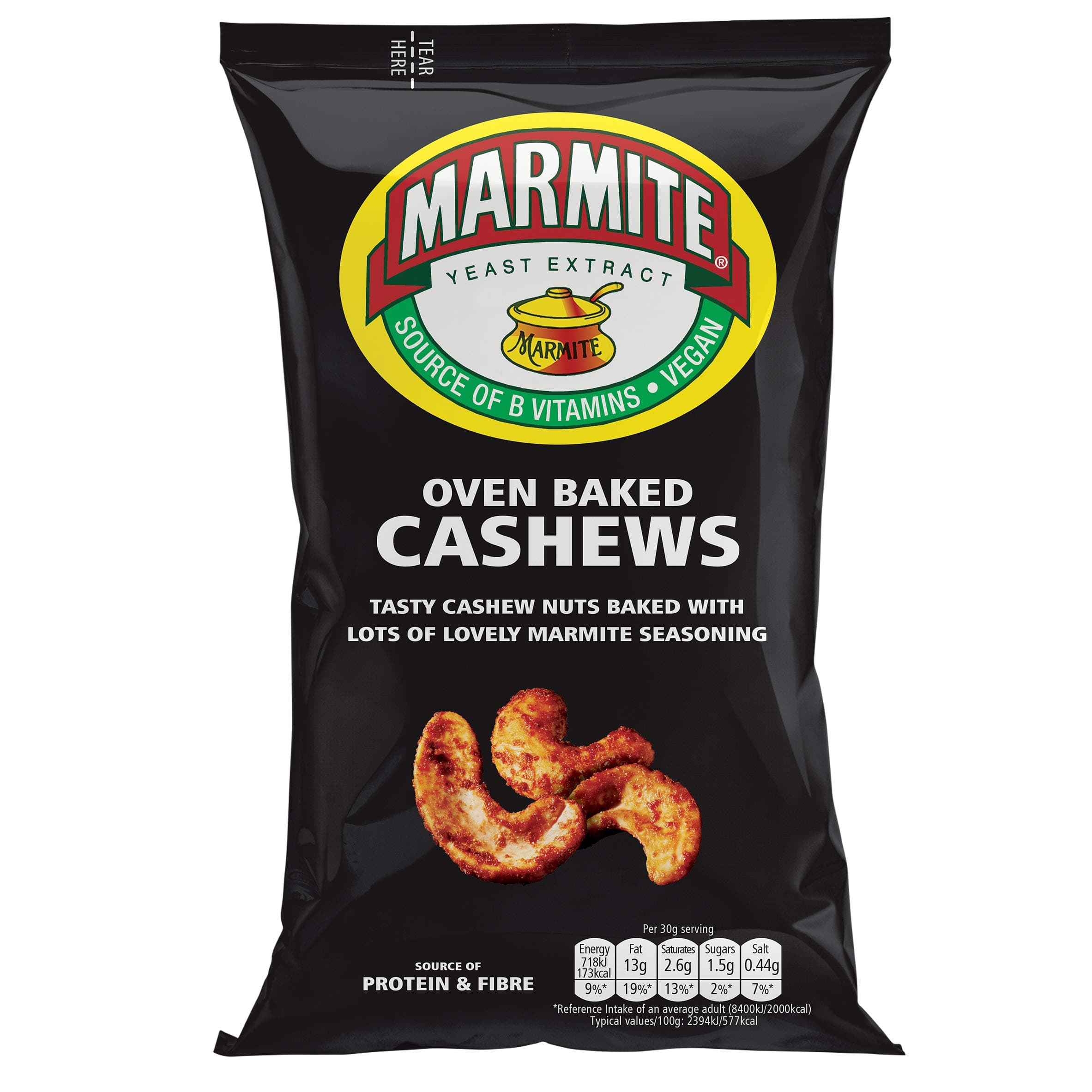 Marmite Cashews Sharing Nuts snacks, 90g