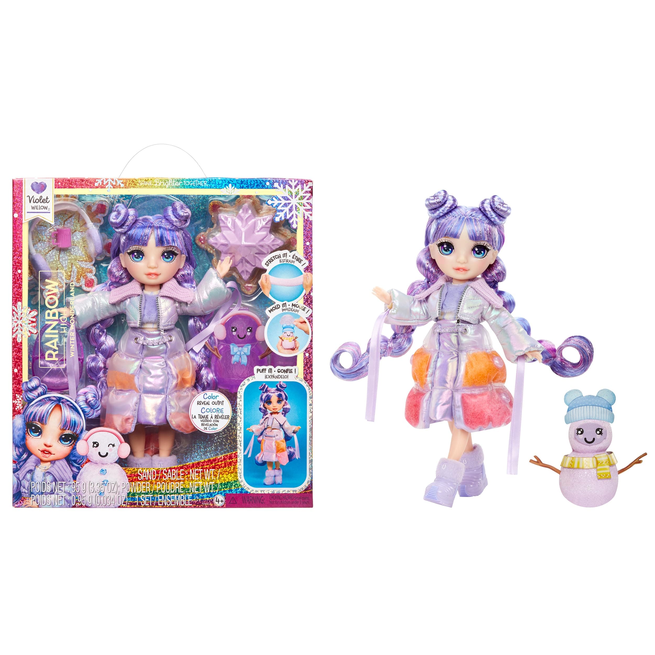 Winter Wonderland Doll, Purple