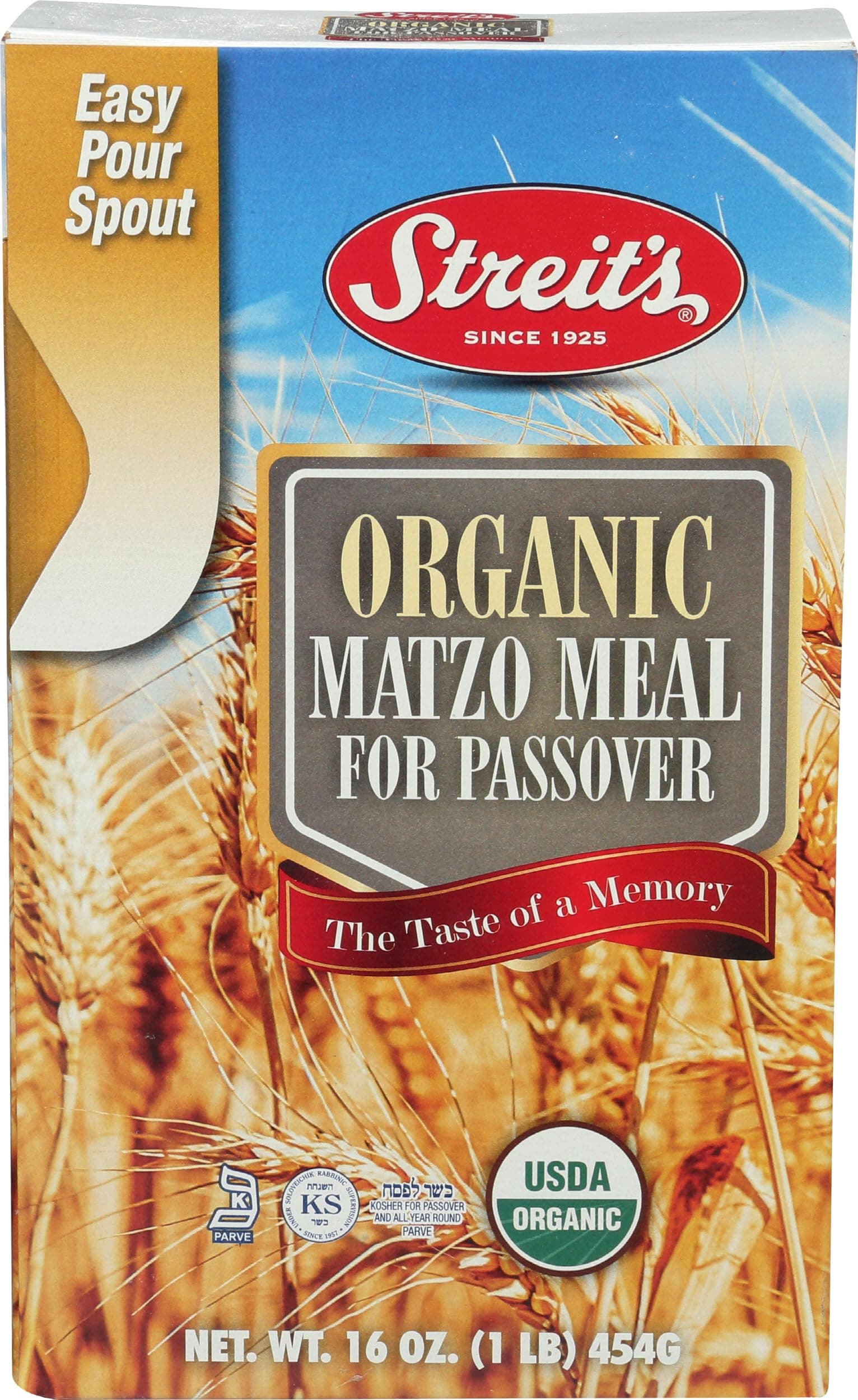 Streit's Passover Matzo Meal, 16 oz