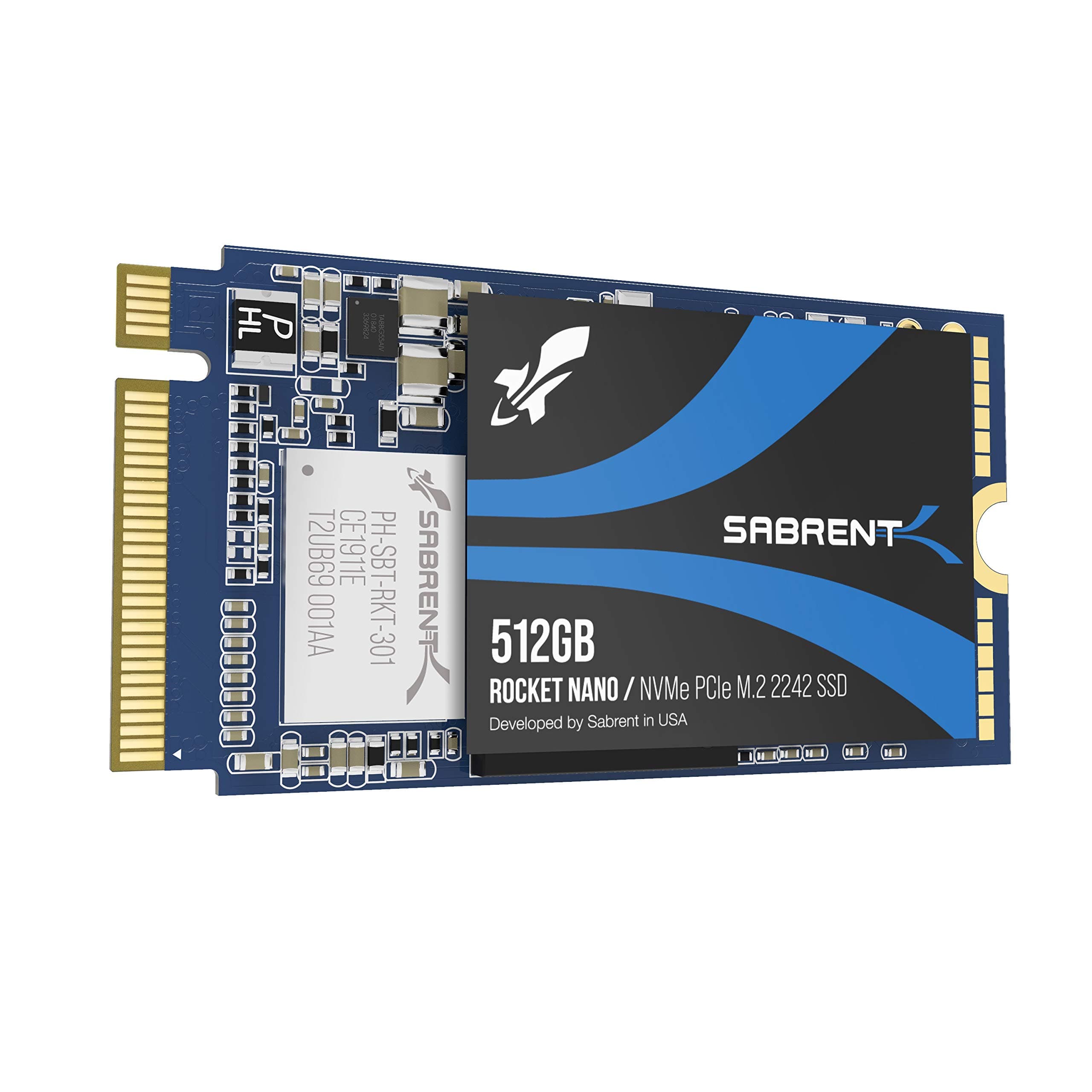 512GB Rocket NVMe PCIe M.2 2242 DRAM-Less Low Power Internal High Performance SSD (SB-1342-512)